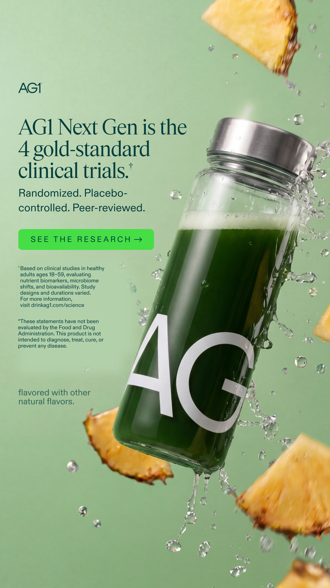 AG1 by Athletic Greens Facebook ad