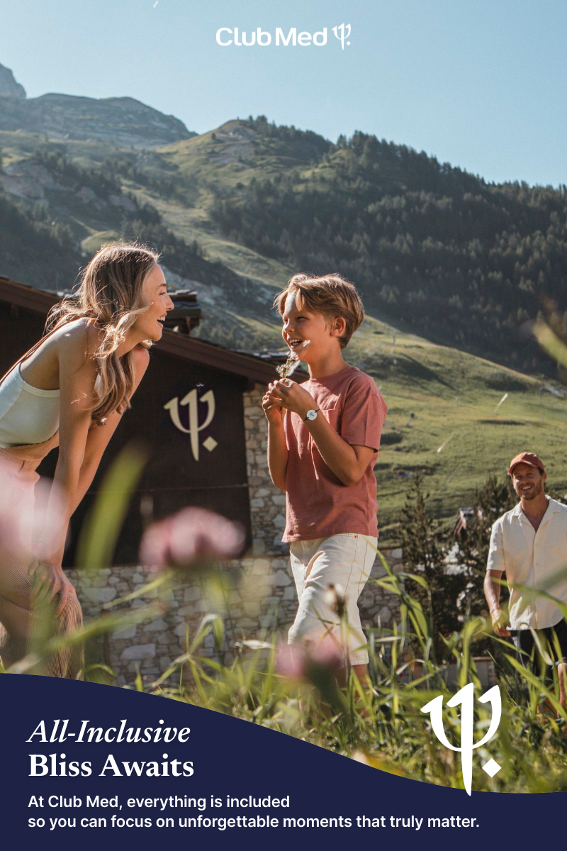Club Med Facebook ad