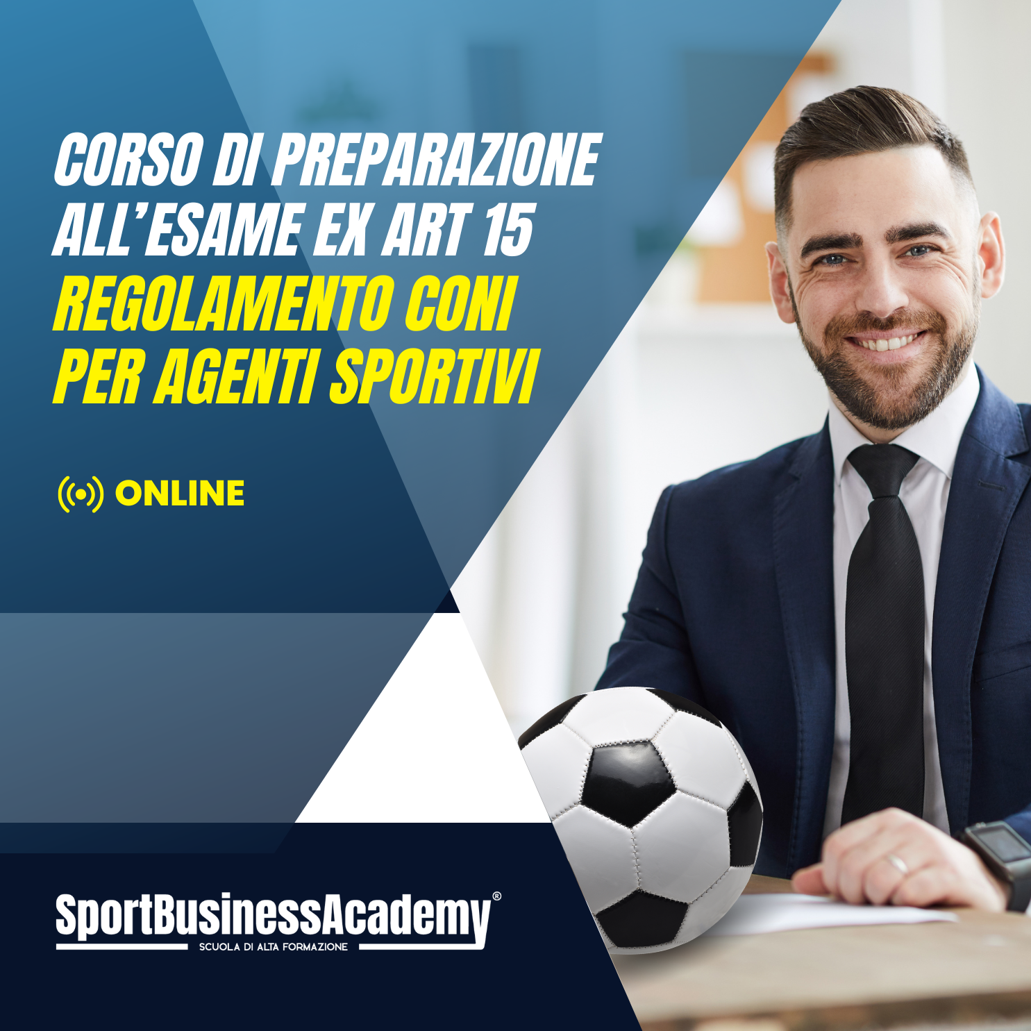 Sport Business Academy Facebook ad