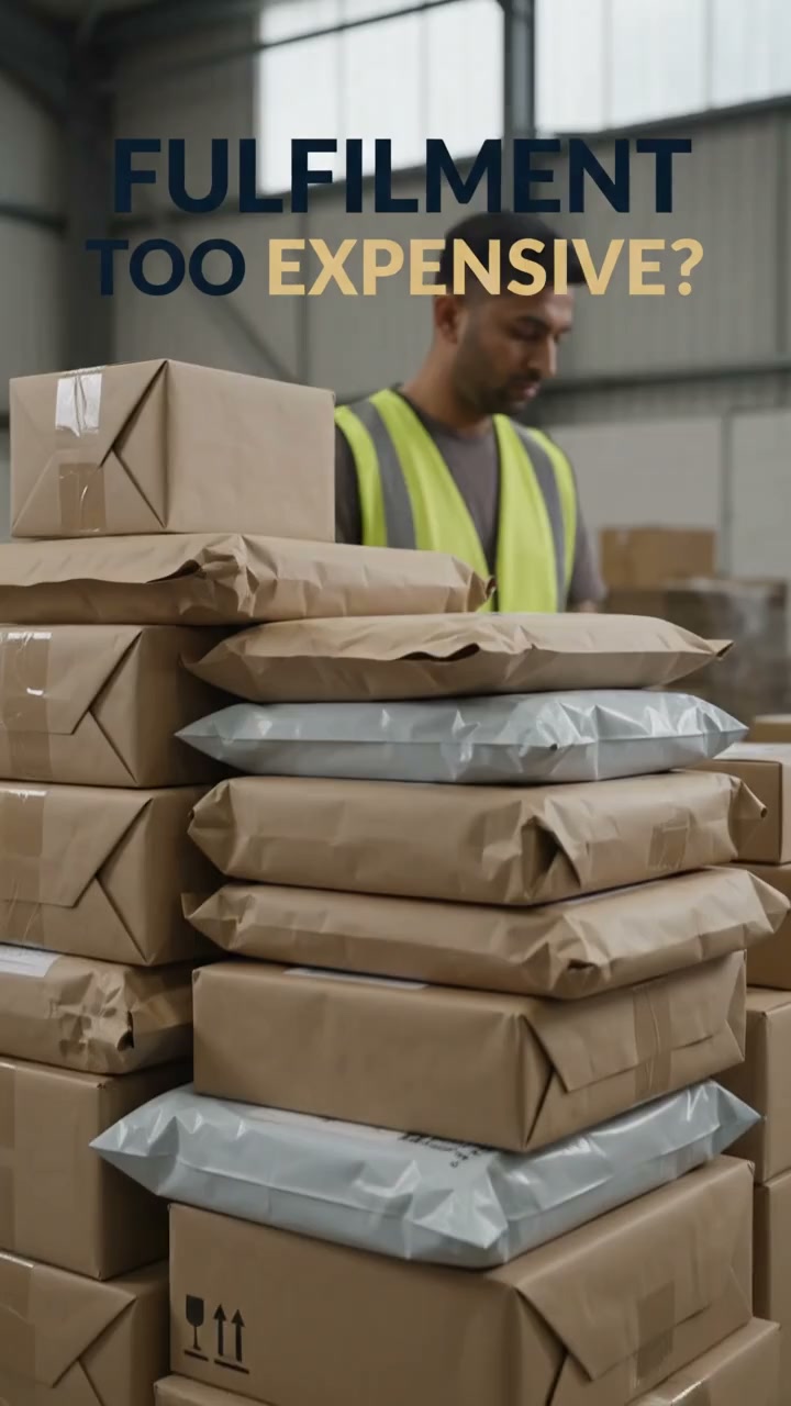 LuxFlow Facebook ad: Smarter eCommerce Fulfilment