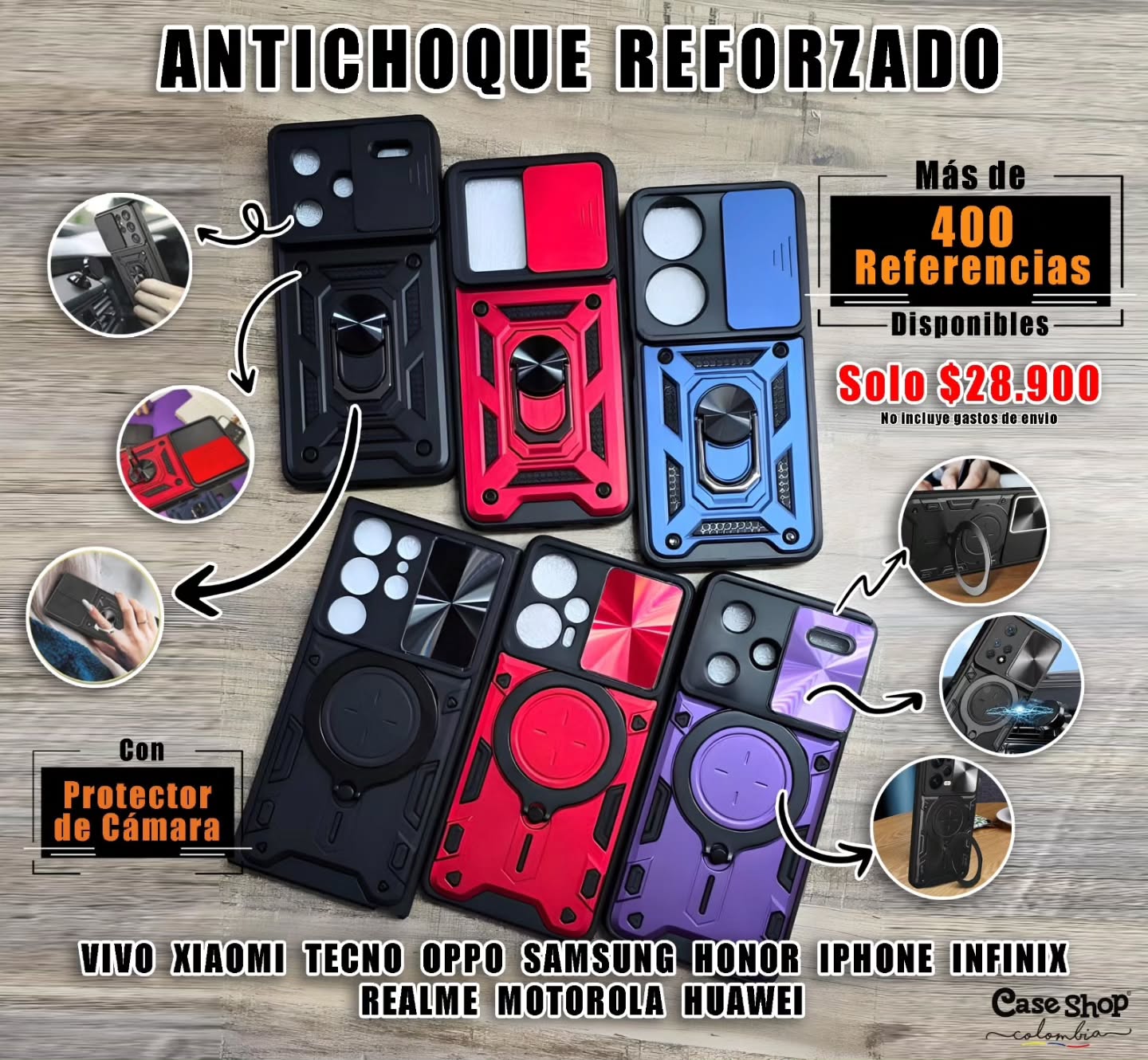 Case Shop Colombia DC Facebook ad