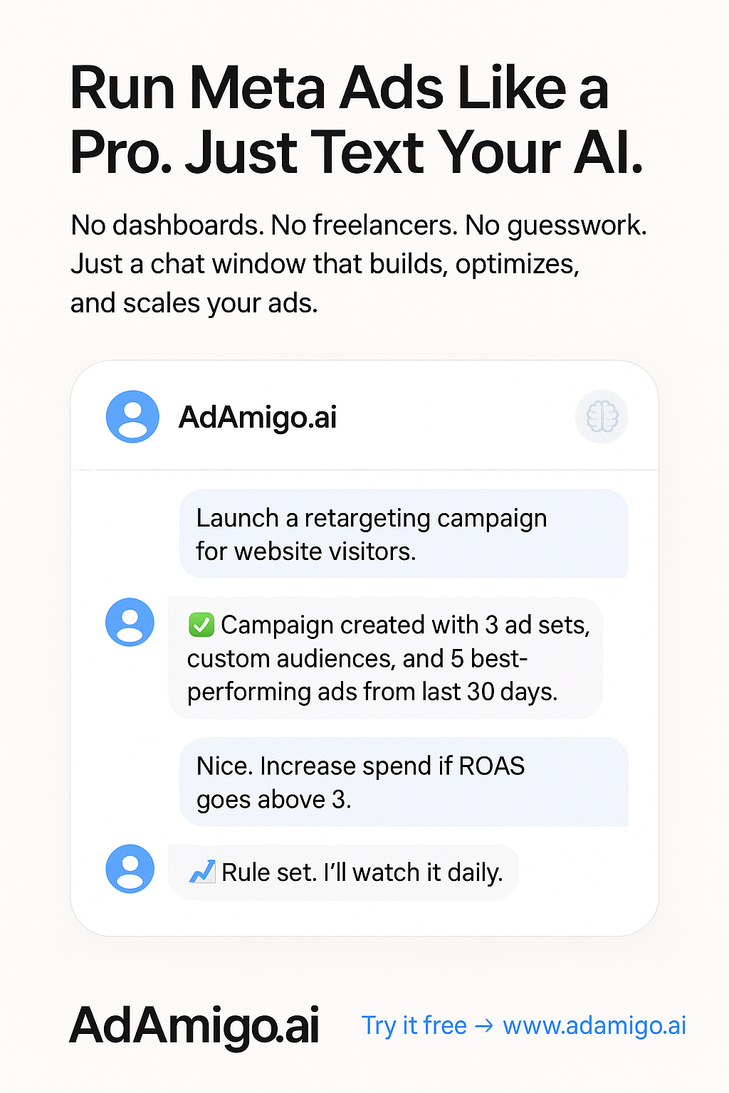 AdAmigo.ai Facebook ad