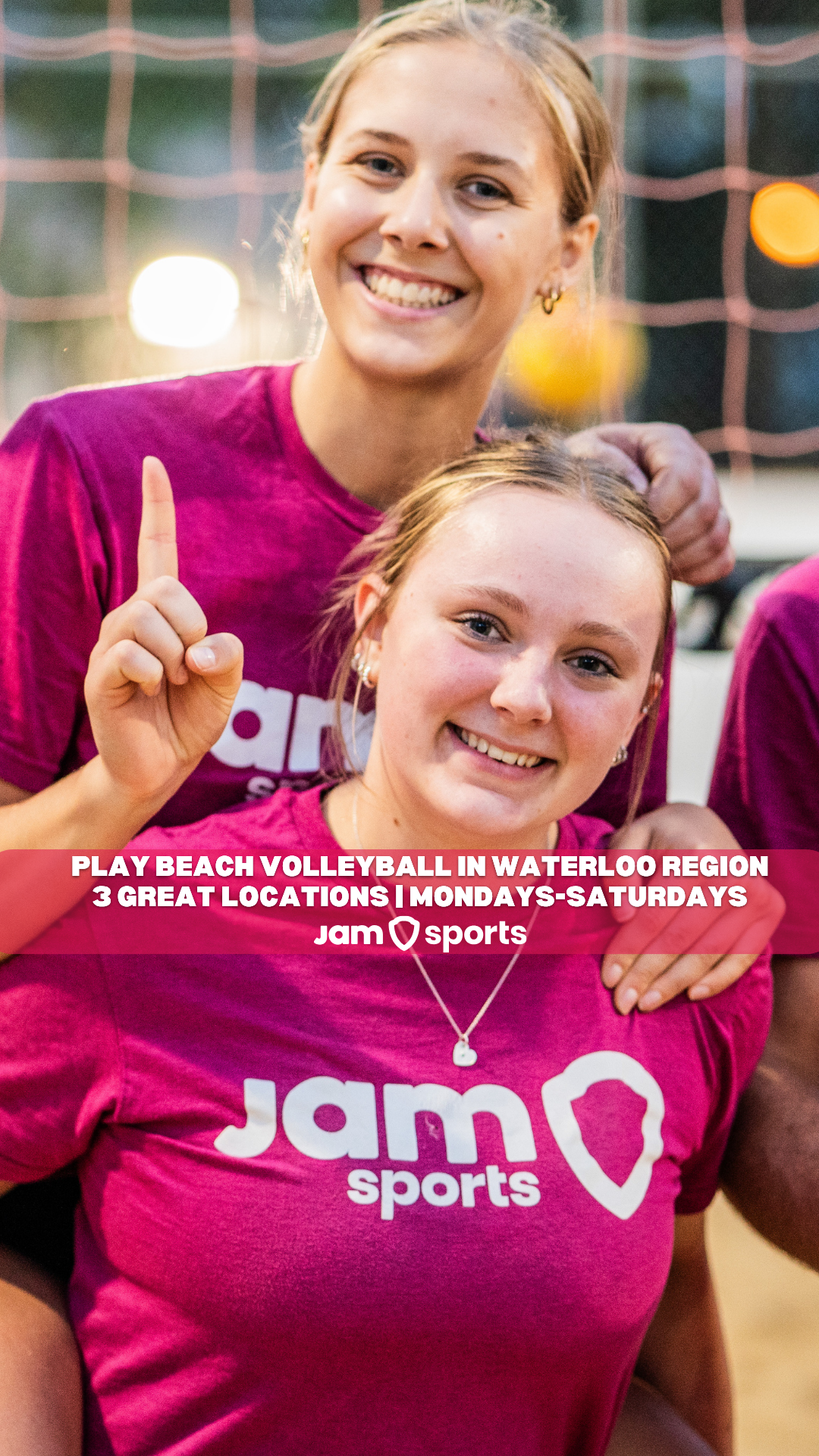JAM Sports Waterloo Region Facebook ad from May 30, 2026