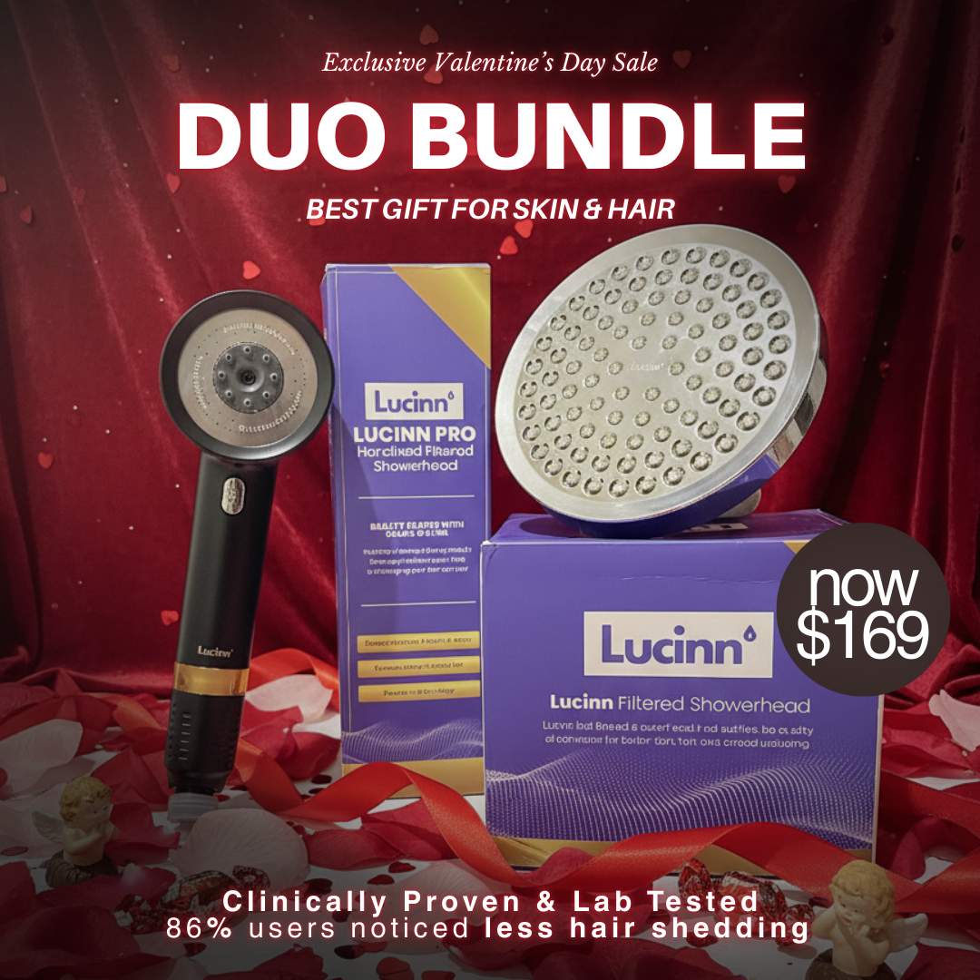 Lucinn Filtered Showerhead Facebook ad