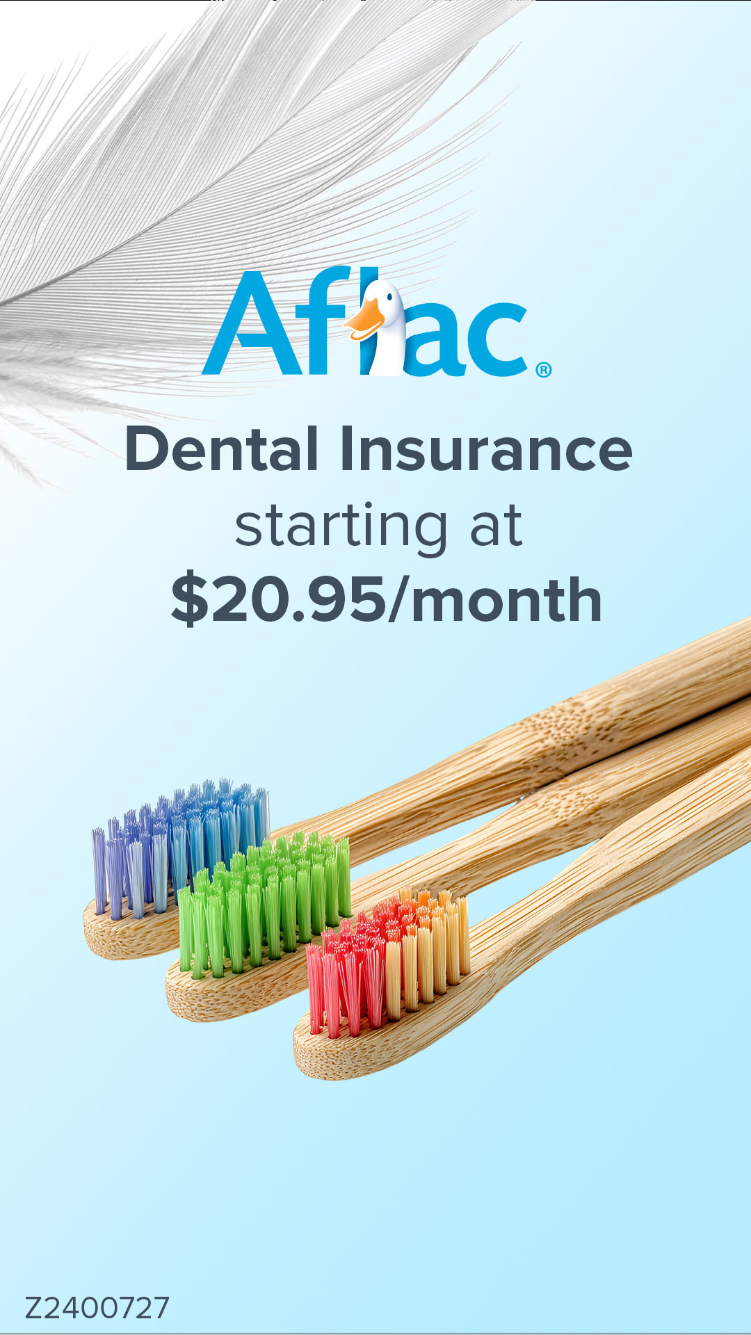 Aflac Duck Facebook ad