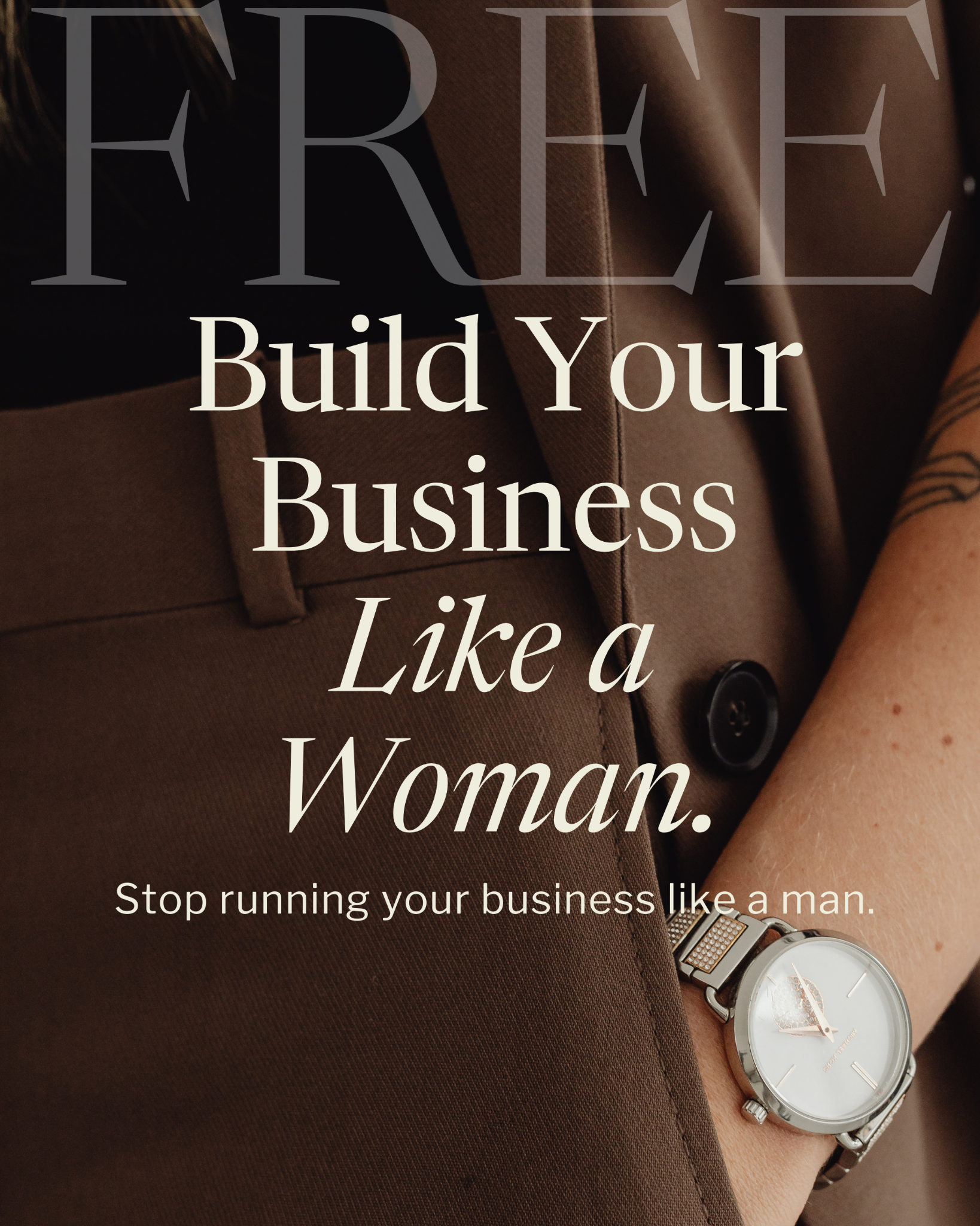 Trista Pourier Facebook ad: Landing Page Online summit