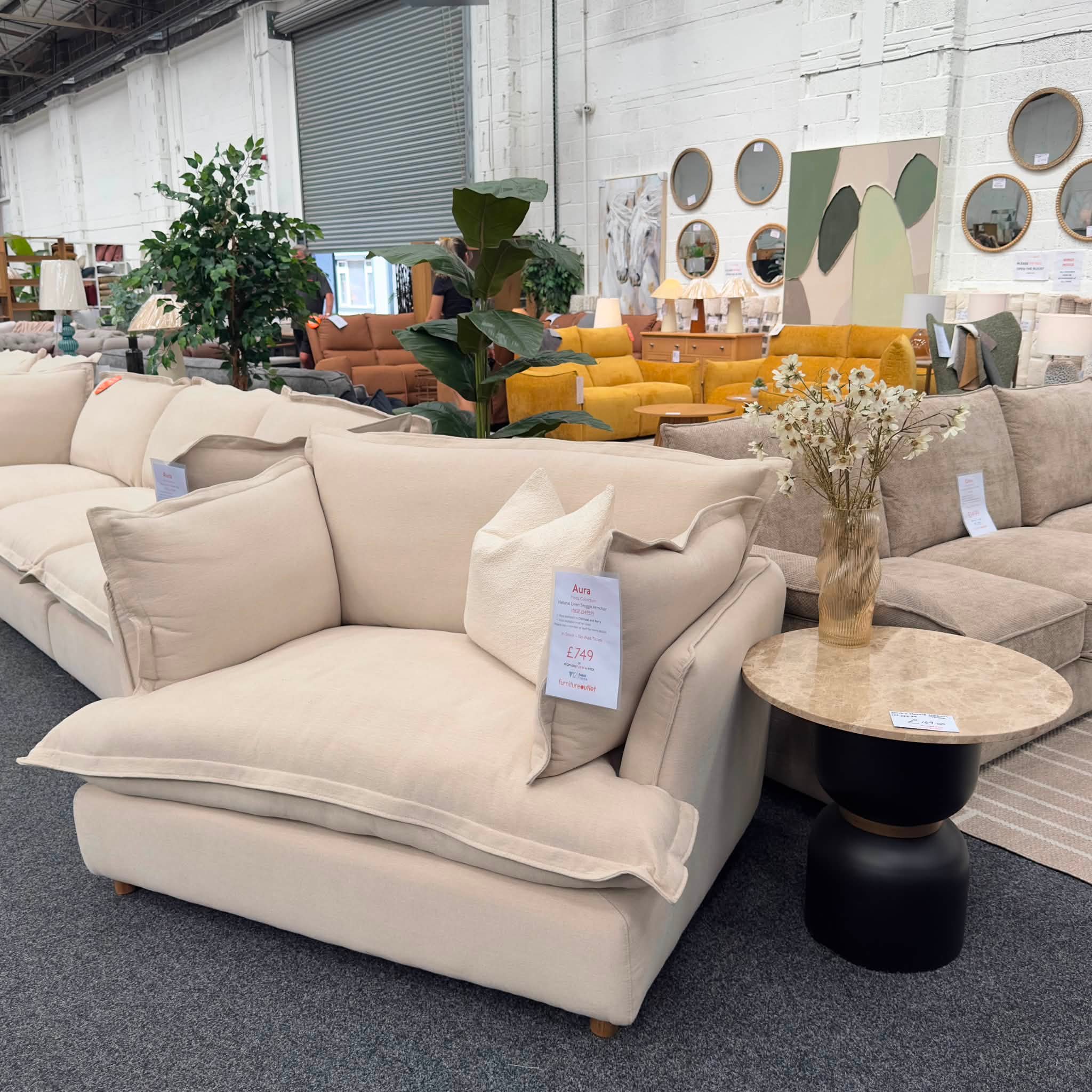 Furniture Outlet Stores Facebook ad