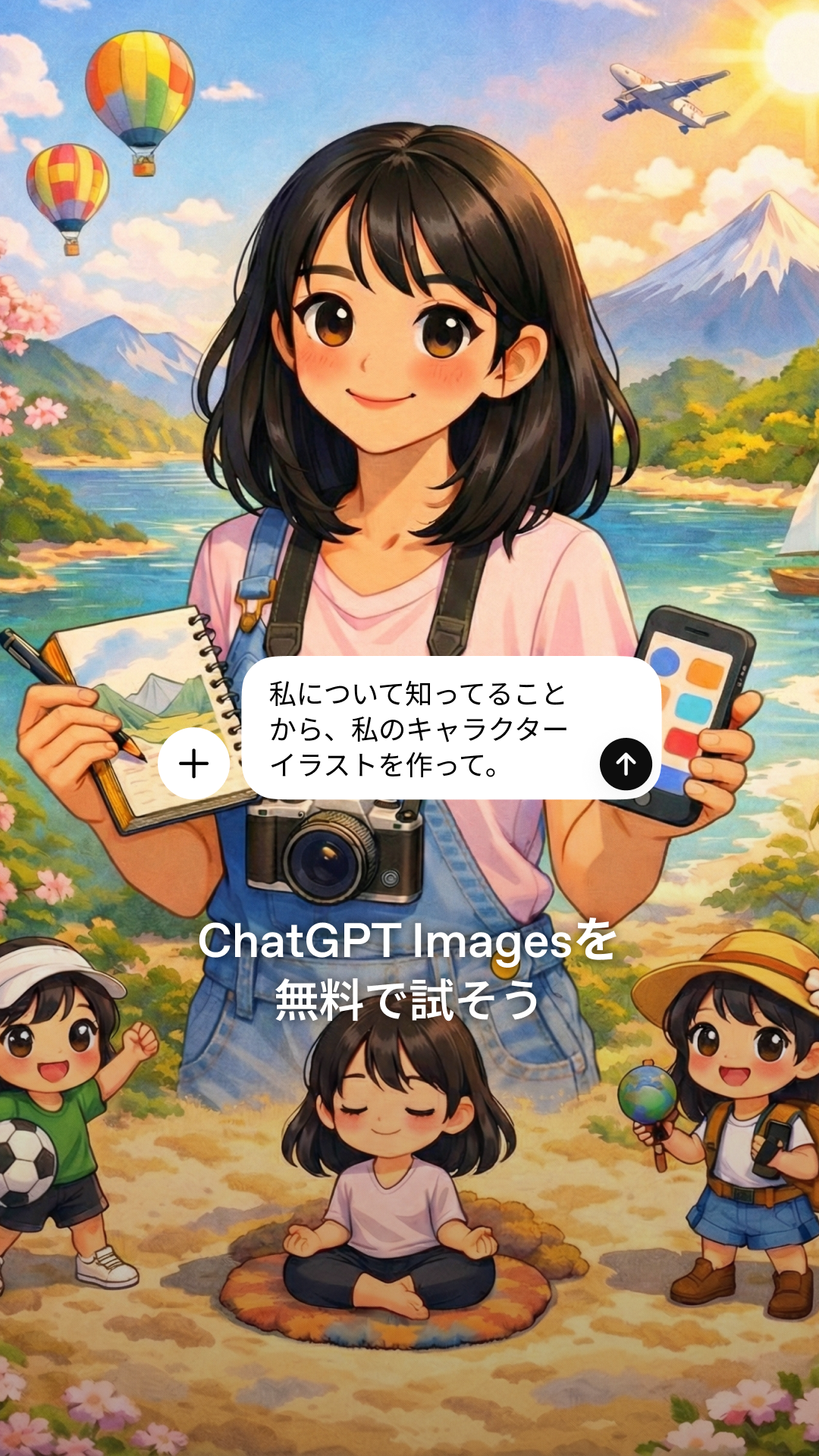 ChatGPT Facebook ad