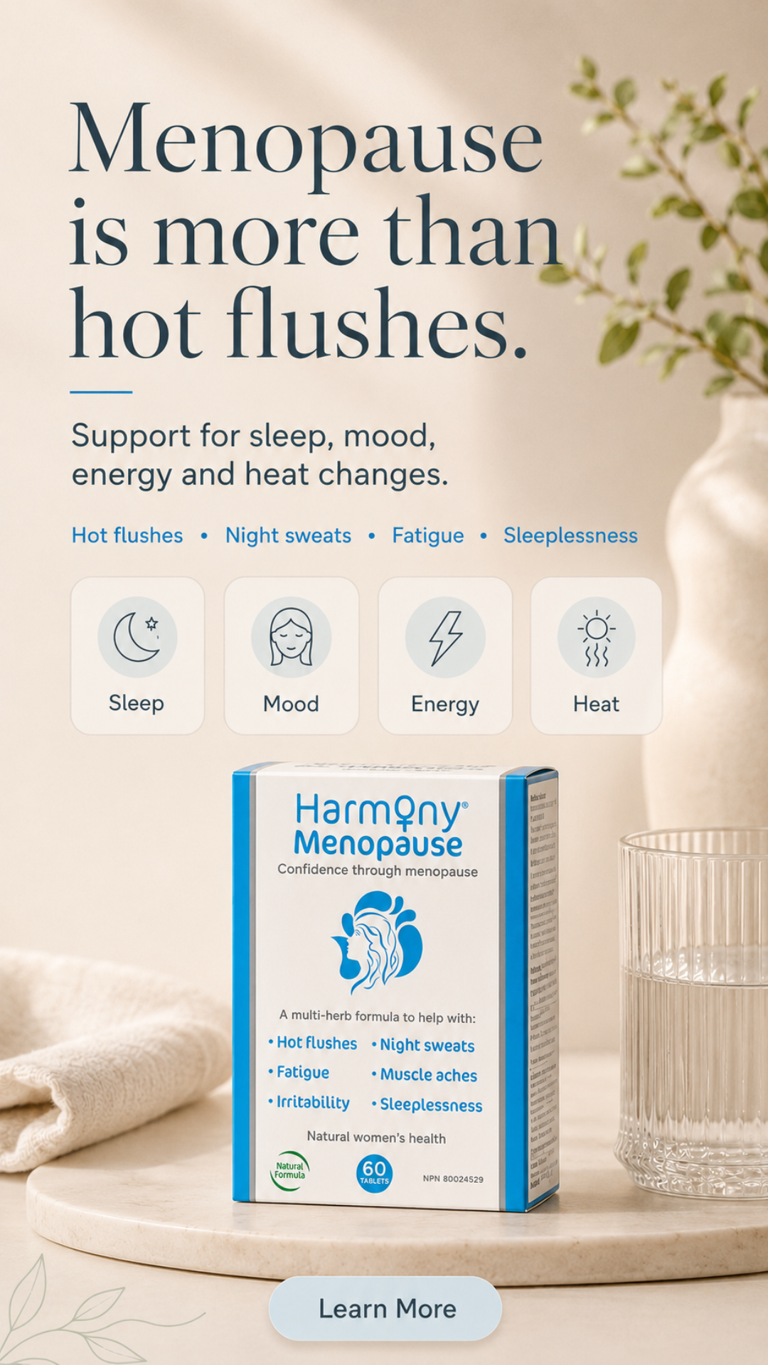 Harmony Women's Health Facebook ad