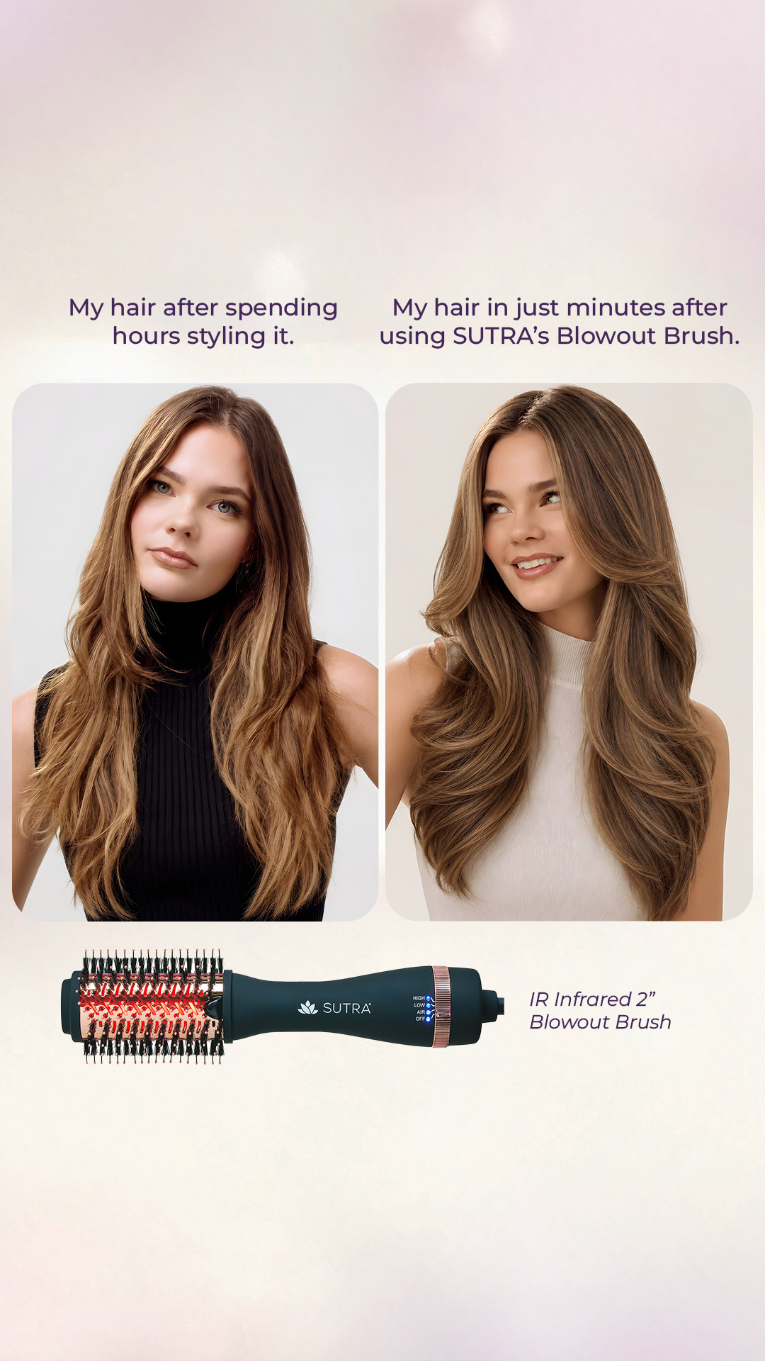 Sutra Beauty Facebook ad: IR Infrared Blowout Brush