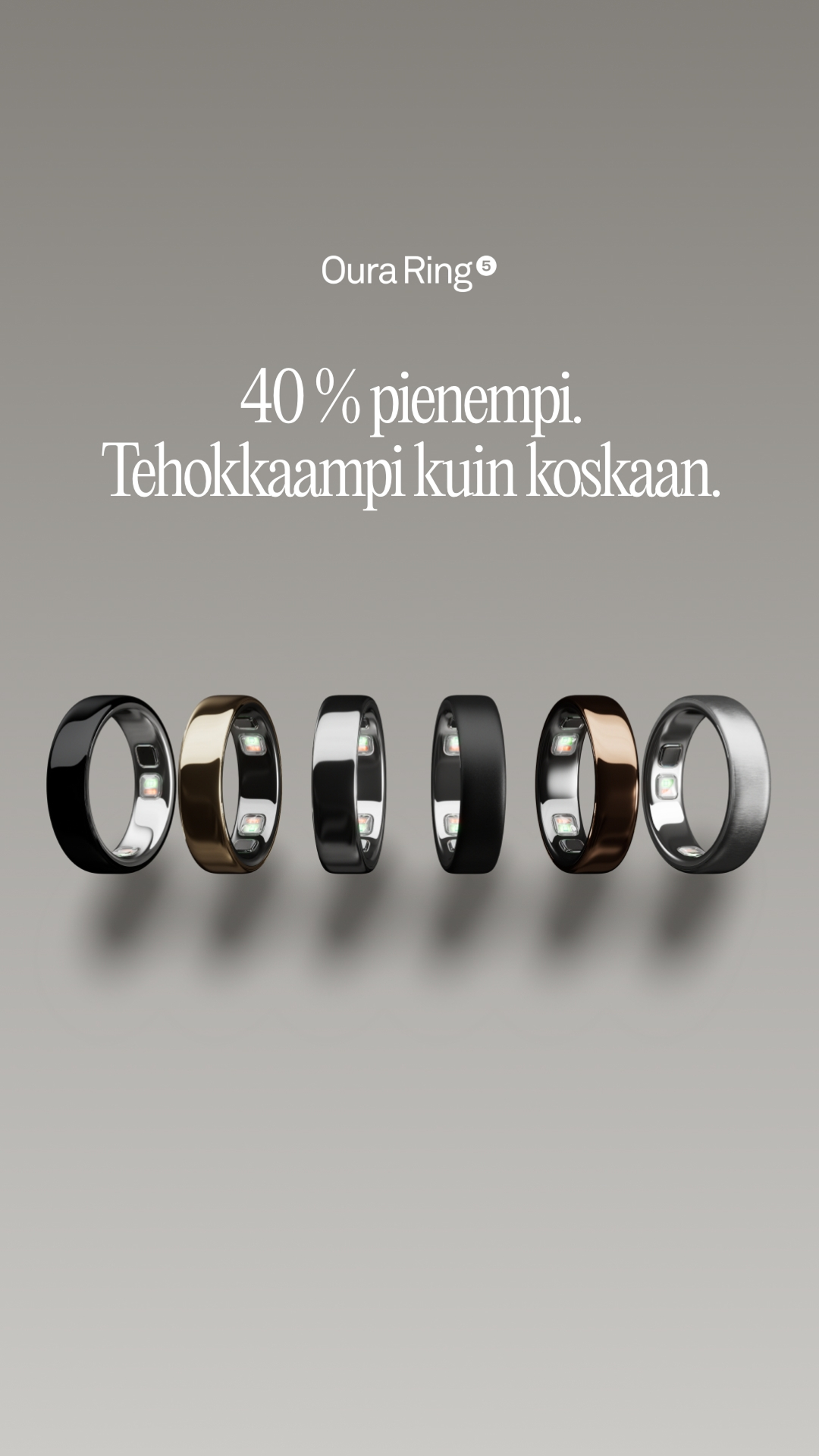ŌURA Facebook ad