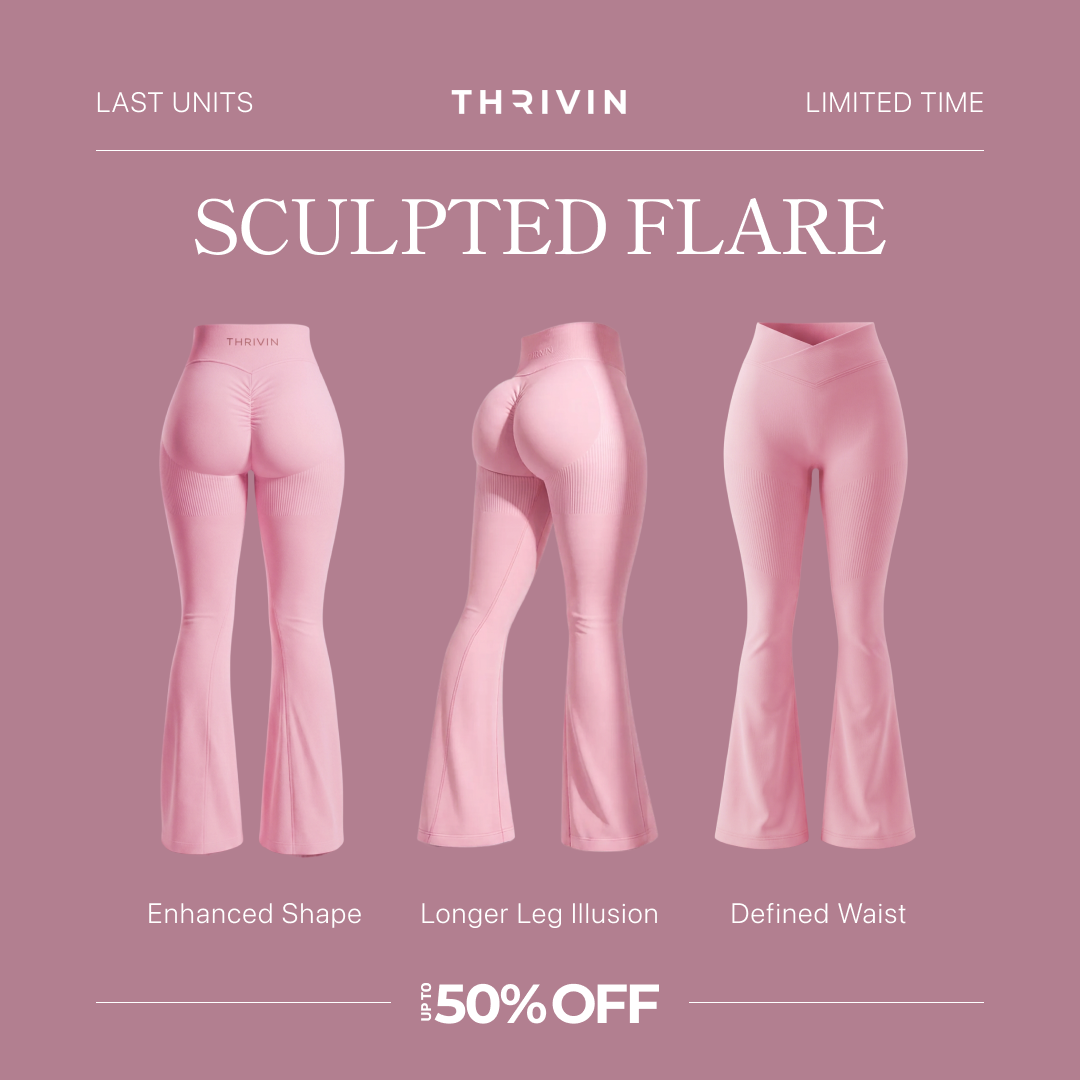 Thrivin Gymwear. Facebook ad