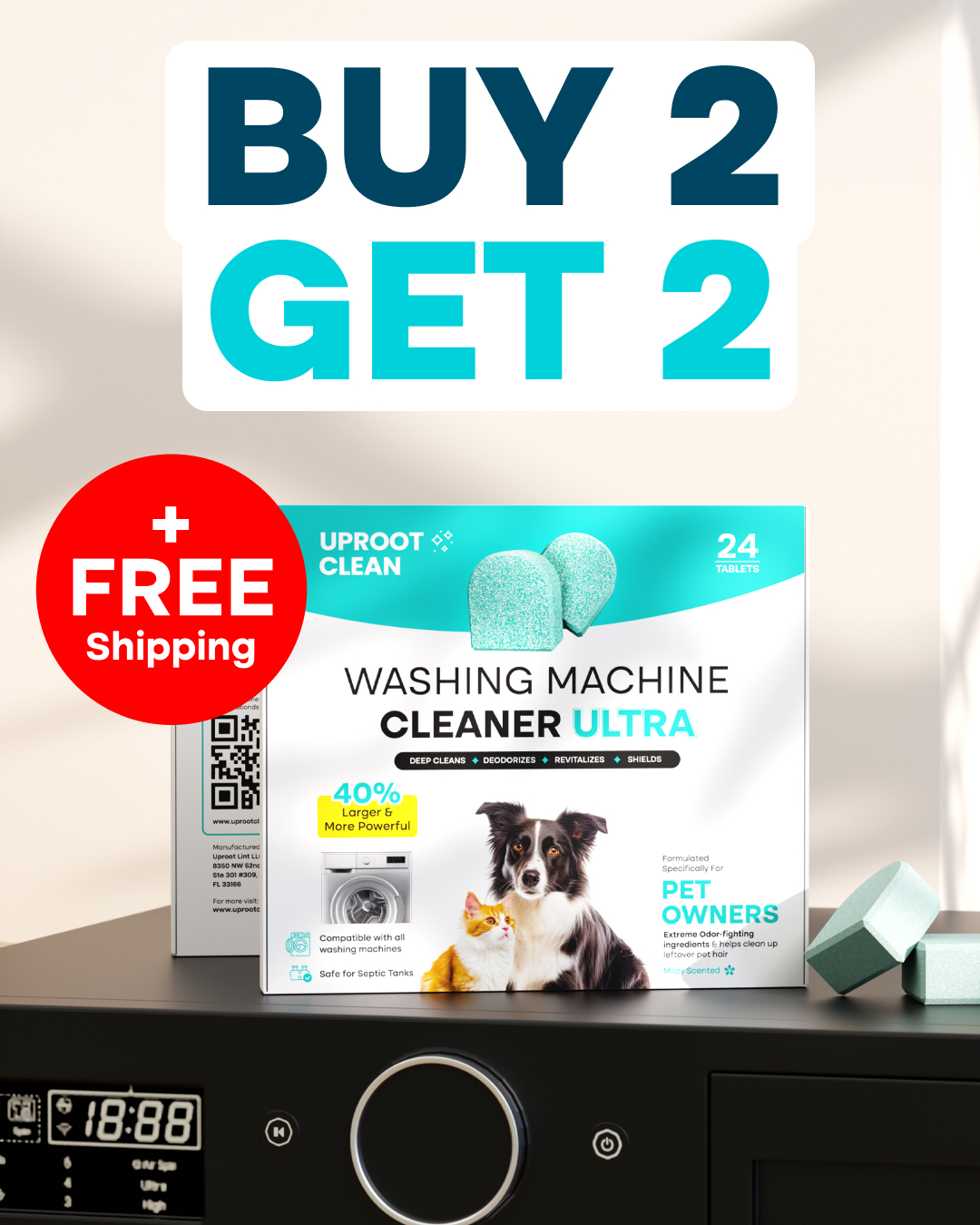 Uproot Clean Facebook ad