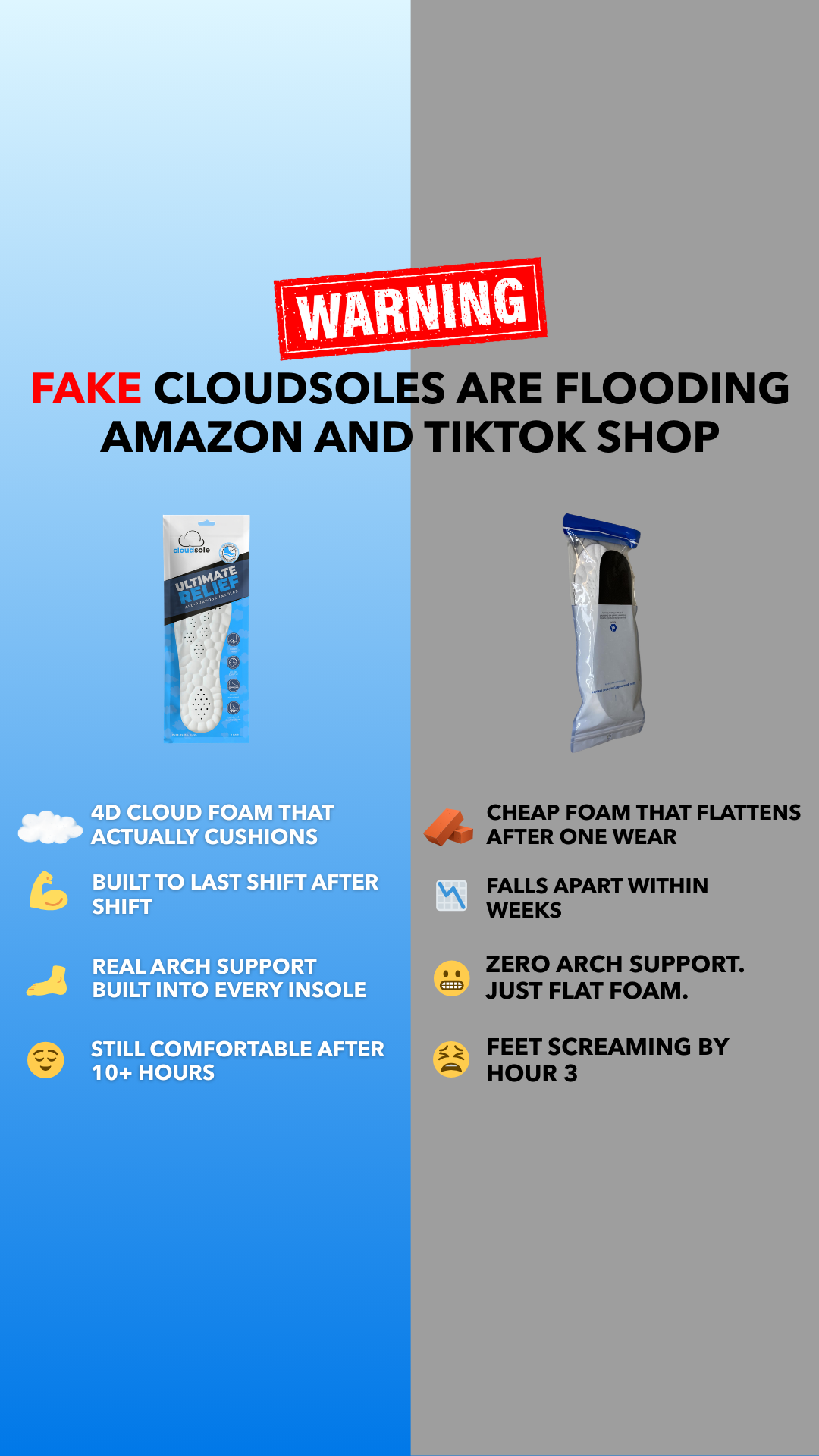 CloudSole Facebook ad