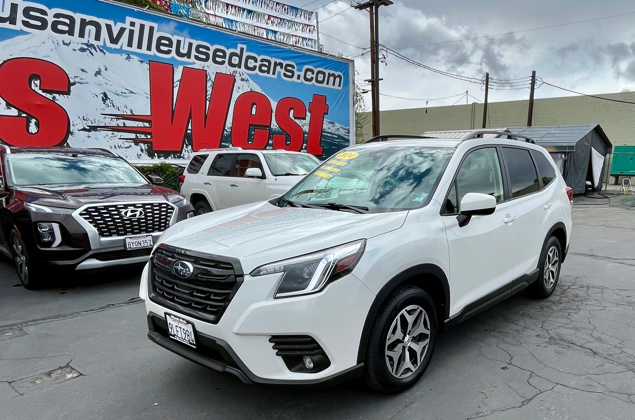 Wheels West Facebook ad: 2024 Subaru Forester Premium AWD with only 70k…
