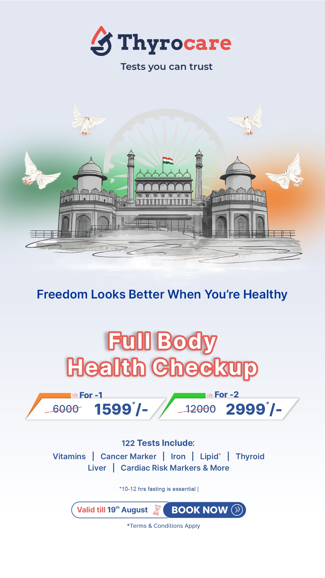 Thyrocare Facebook ad
