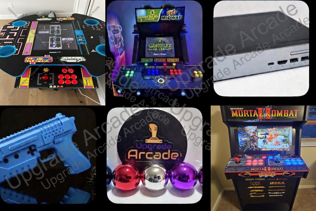 Upgrade Arcade Facebook ad: Ready to level up?