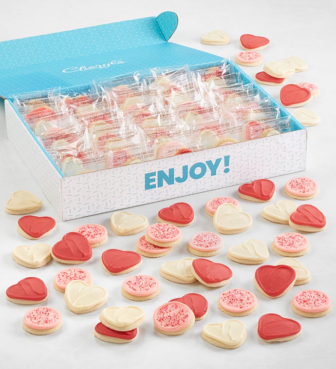 Cheryl's Cookies and Brownies Facebook ad: Sweet them off their feet with delicious…