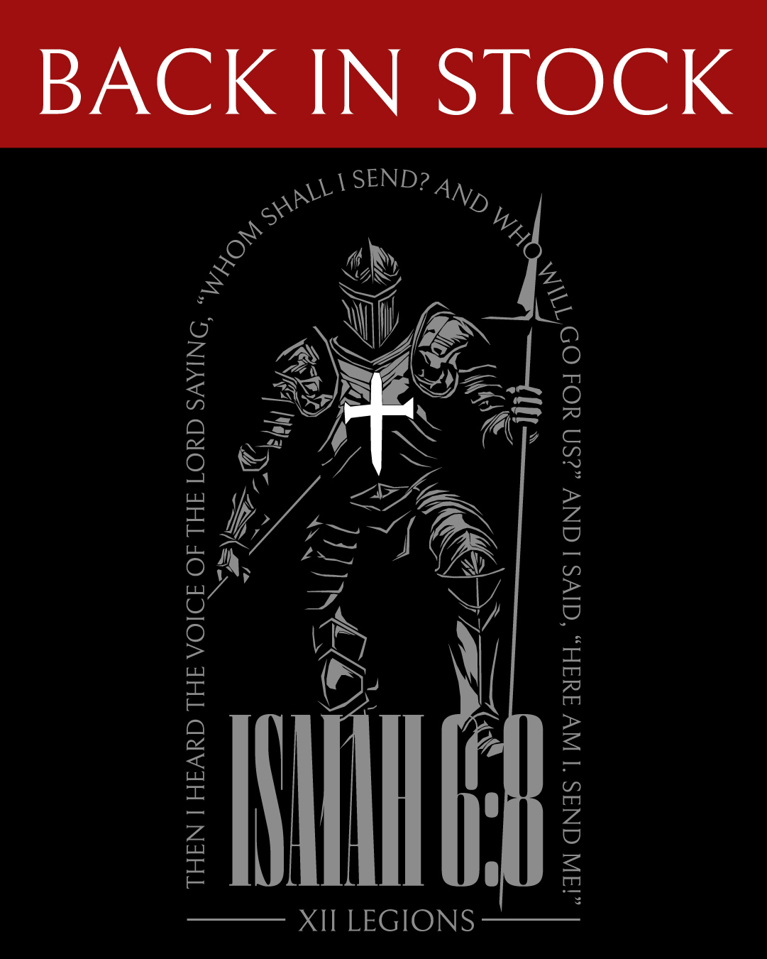 XII Legions Facebook ad: THE ISAIAH 6:8 COLLECTION