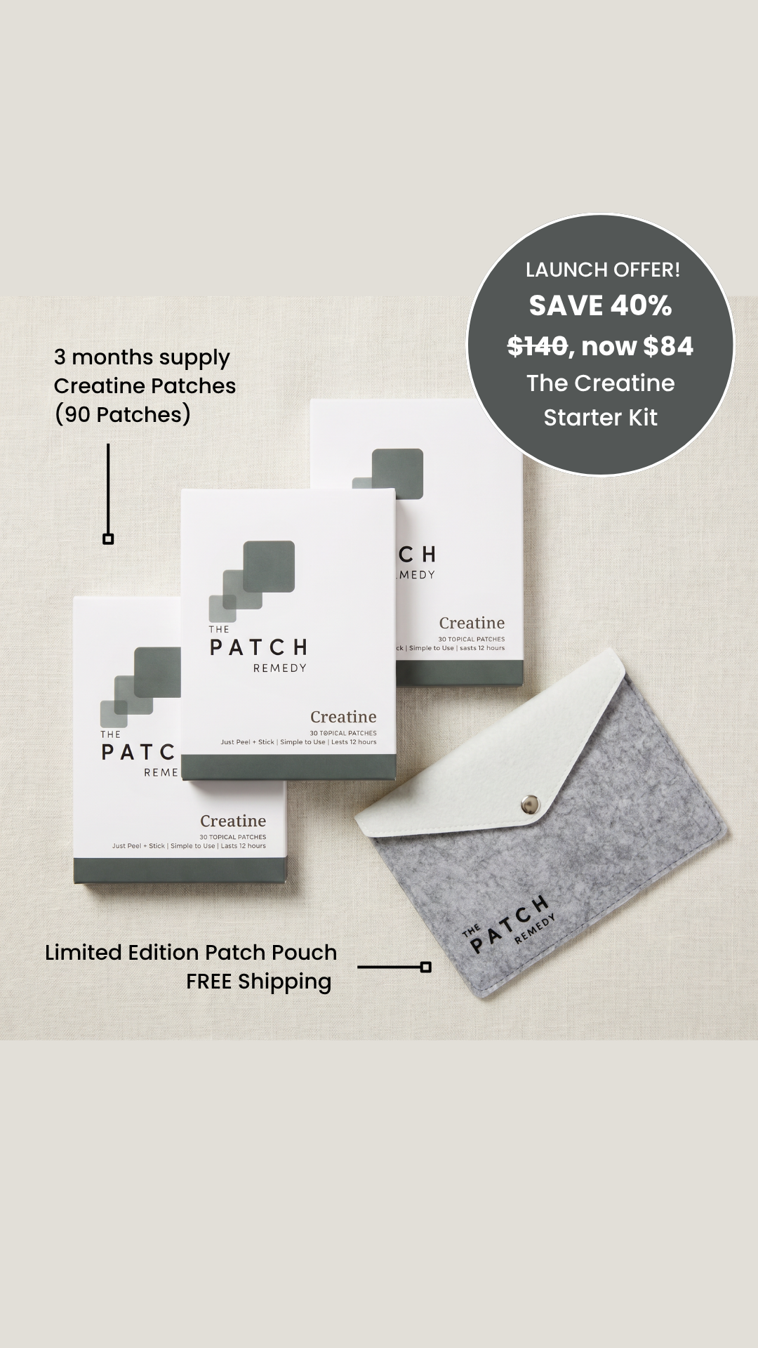 The Patch Remedy Facebook ad