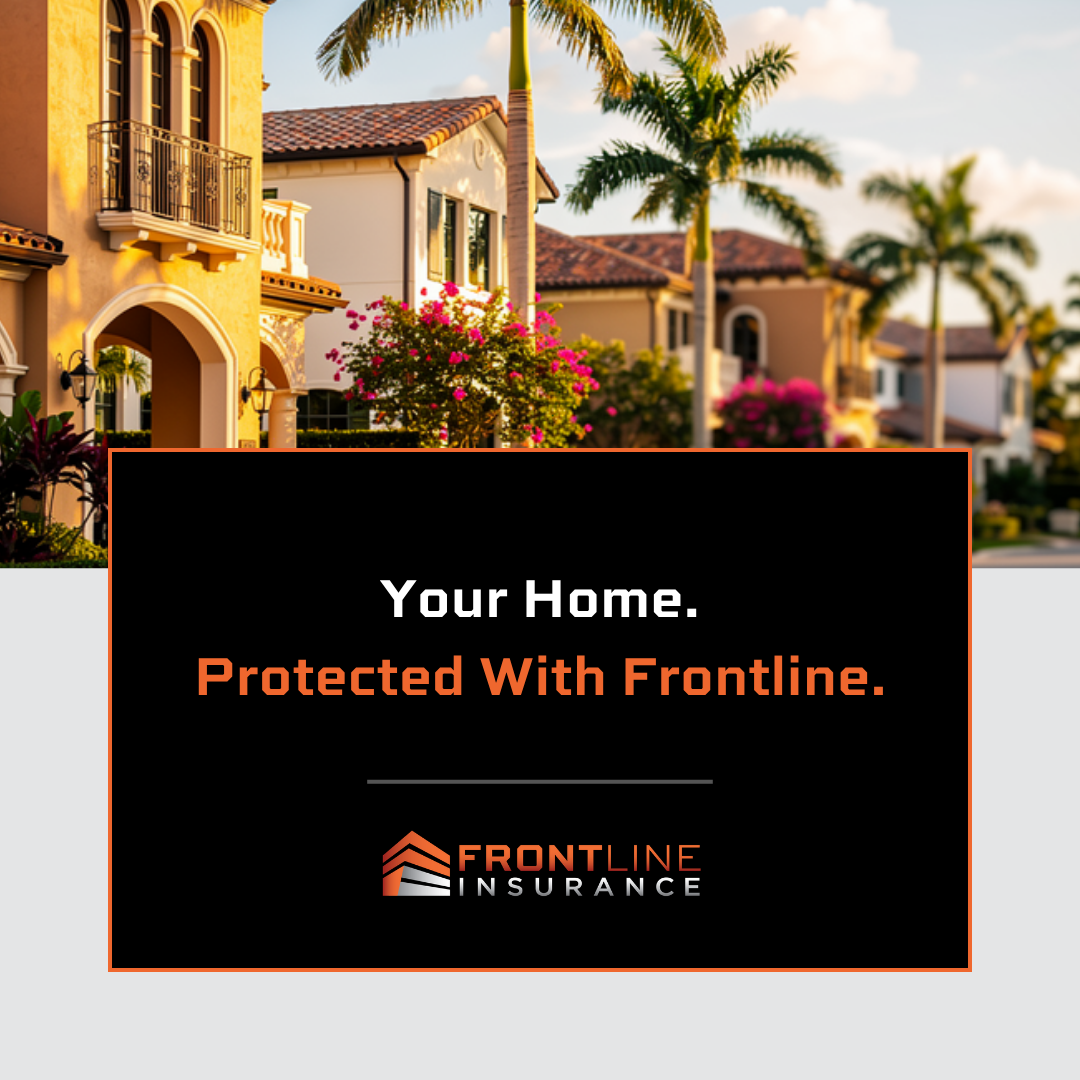 Frontline Insurance Digital Agency Facebook ad: New Look. Same Frontline.