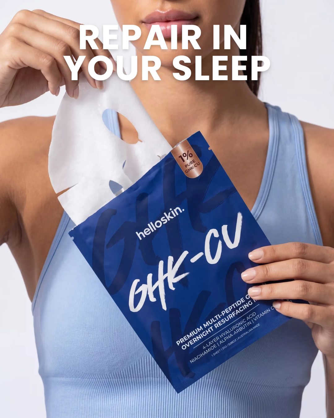 Helloskin Facebook ad