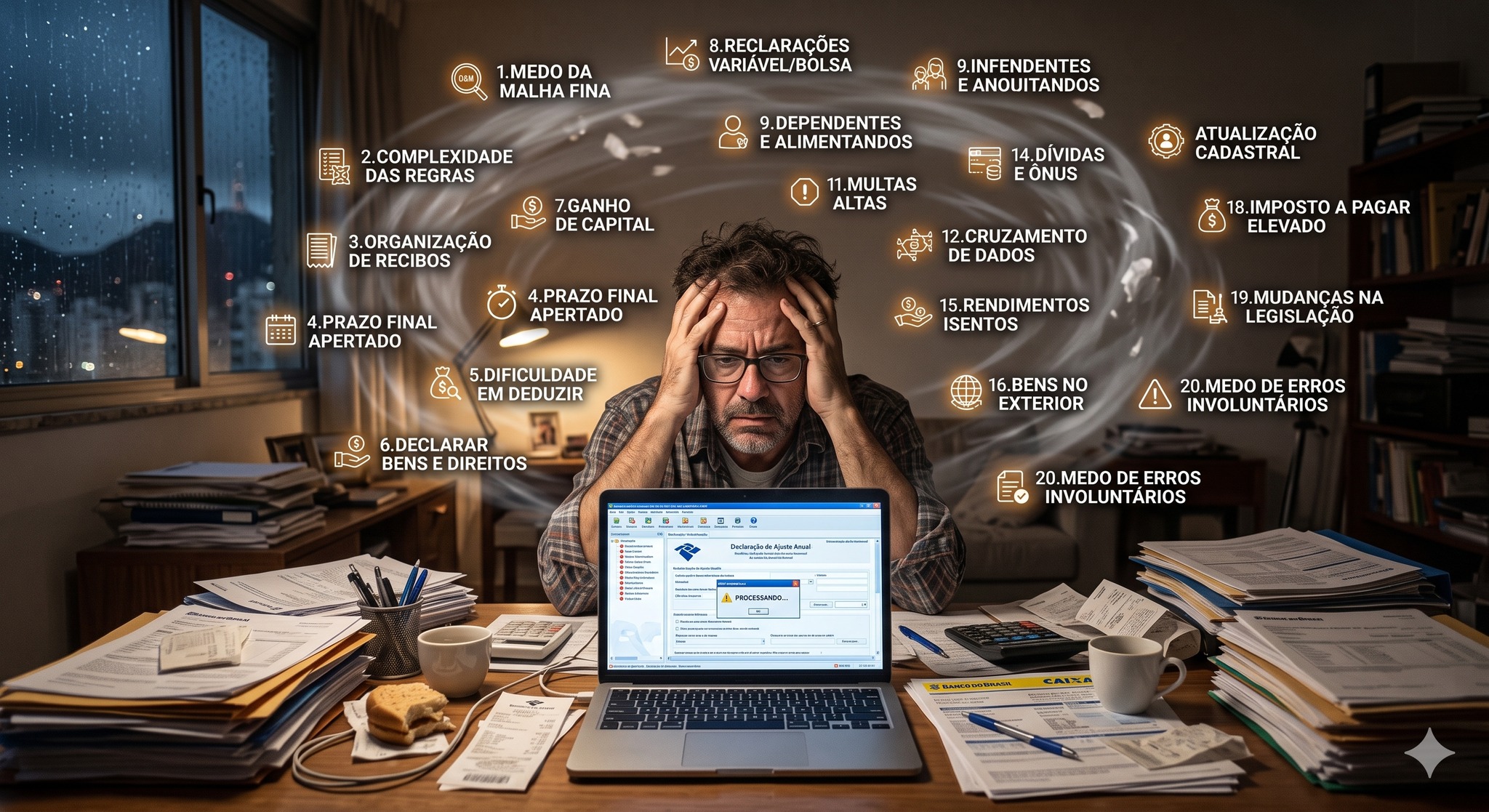 Carlos A Costa Facebook ad: As 20 principais dores ou dificuldades que as…