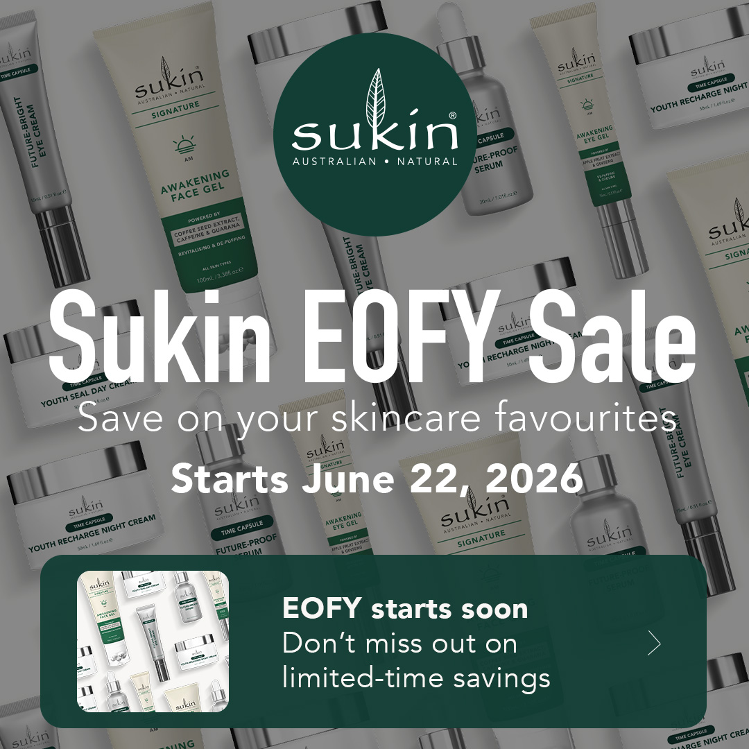 Sukin Australian Natural Skincare Facebook ad