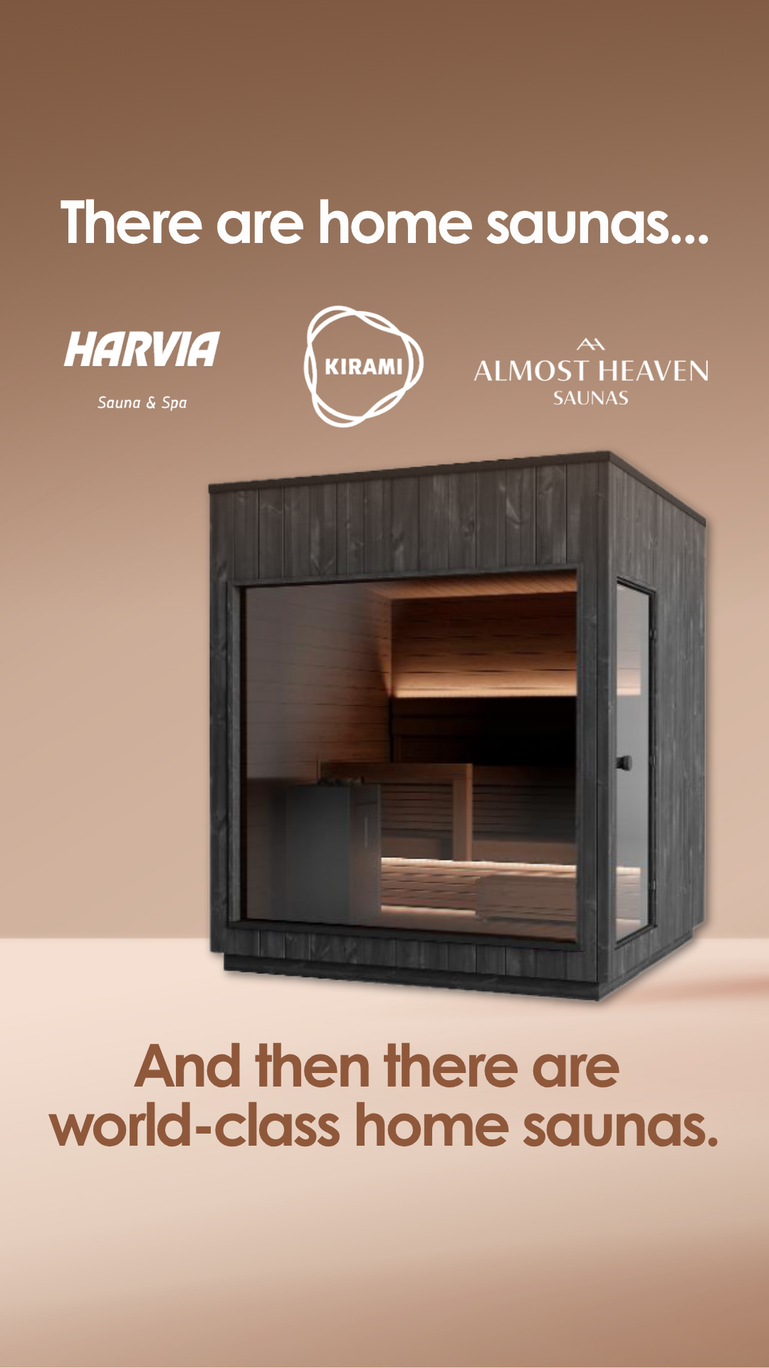 Heavenly Saunas Australia Facebook ad