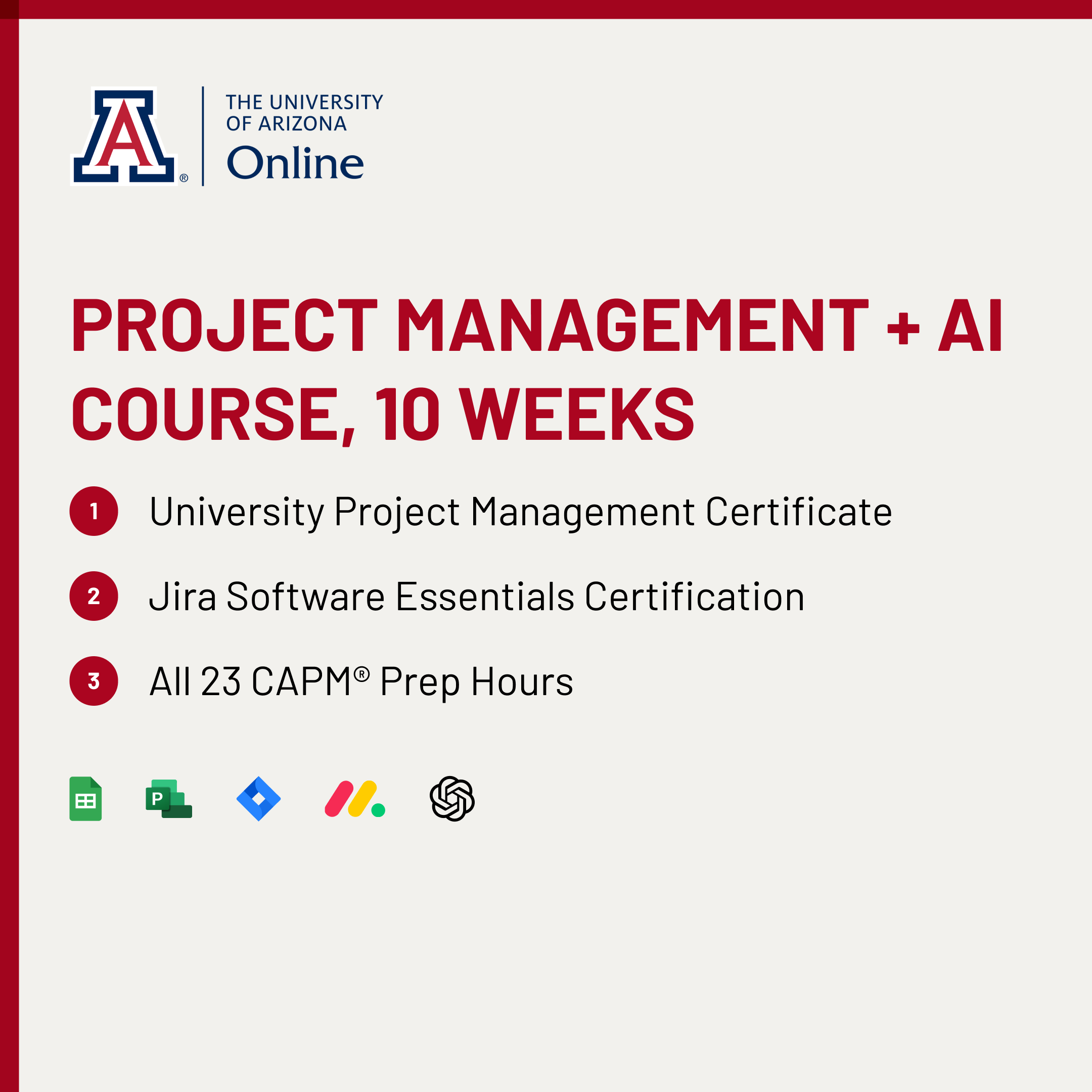 Arizona Online Professional Studies Facebook ad