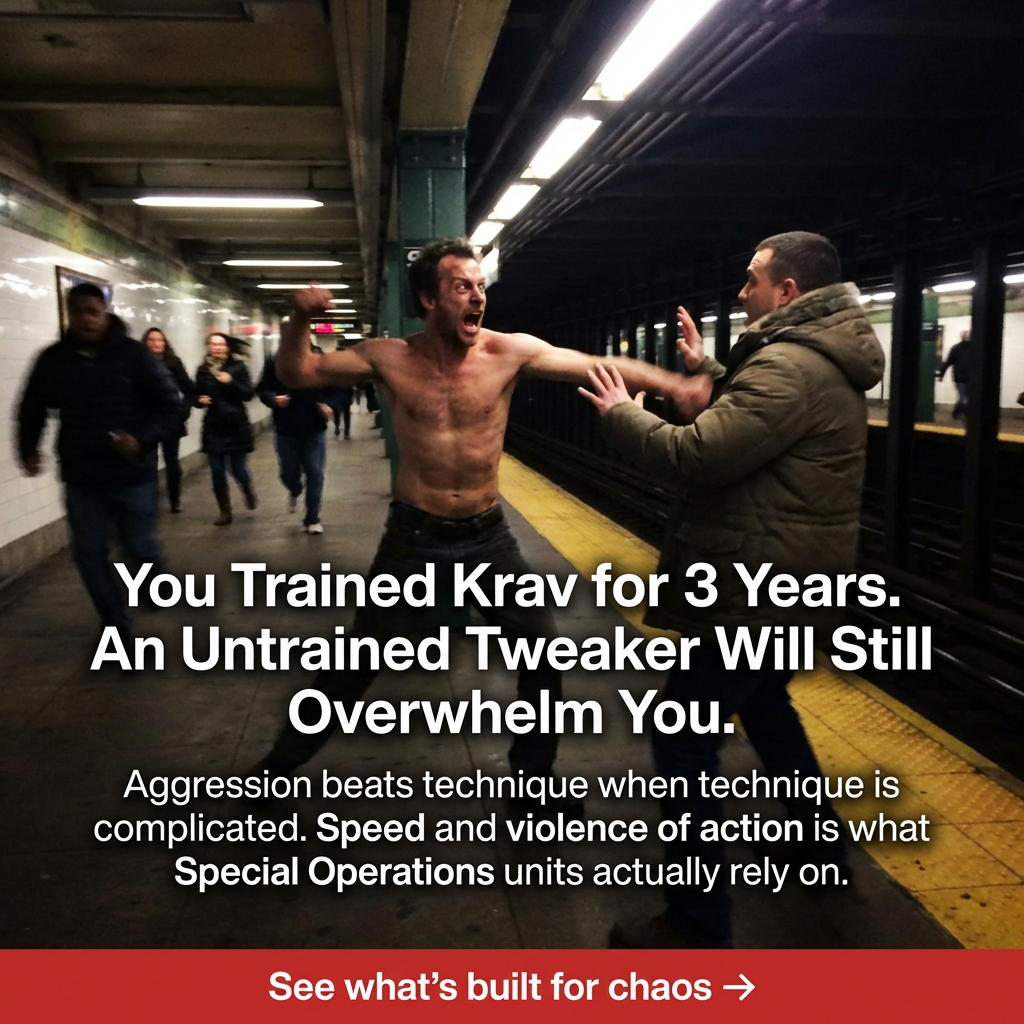 Centerline Tactical Facebook ad: Why Special Forces Don't Train Krav