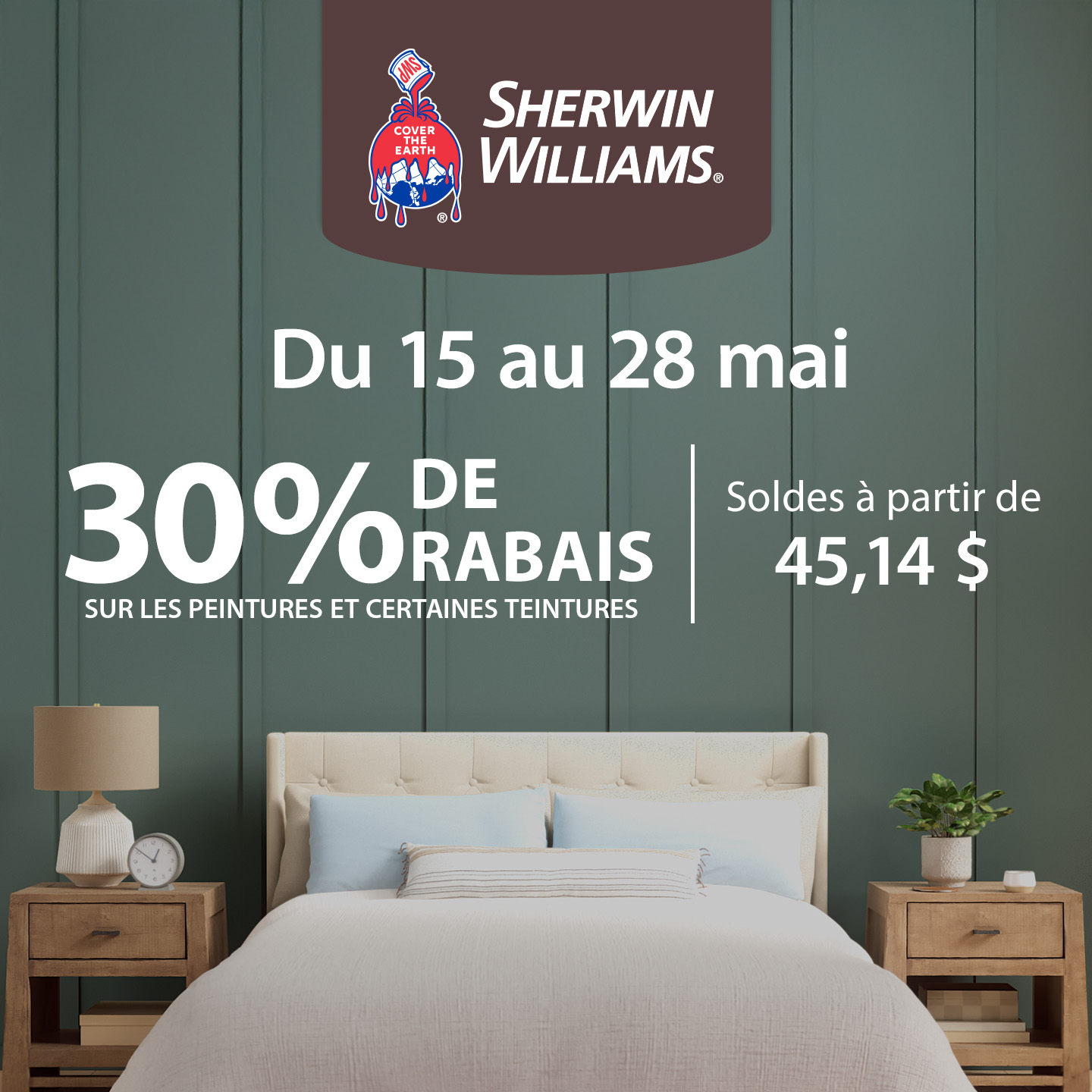 Sherwin-Williams Facebook ad