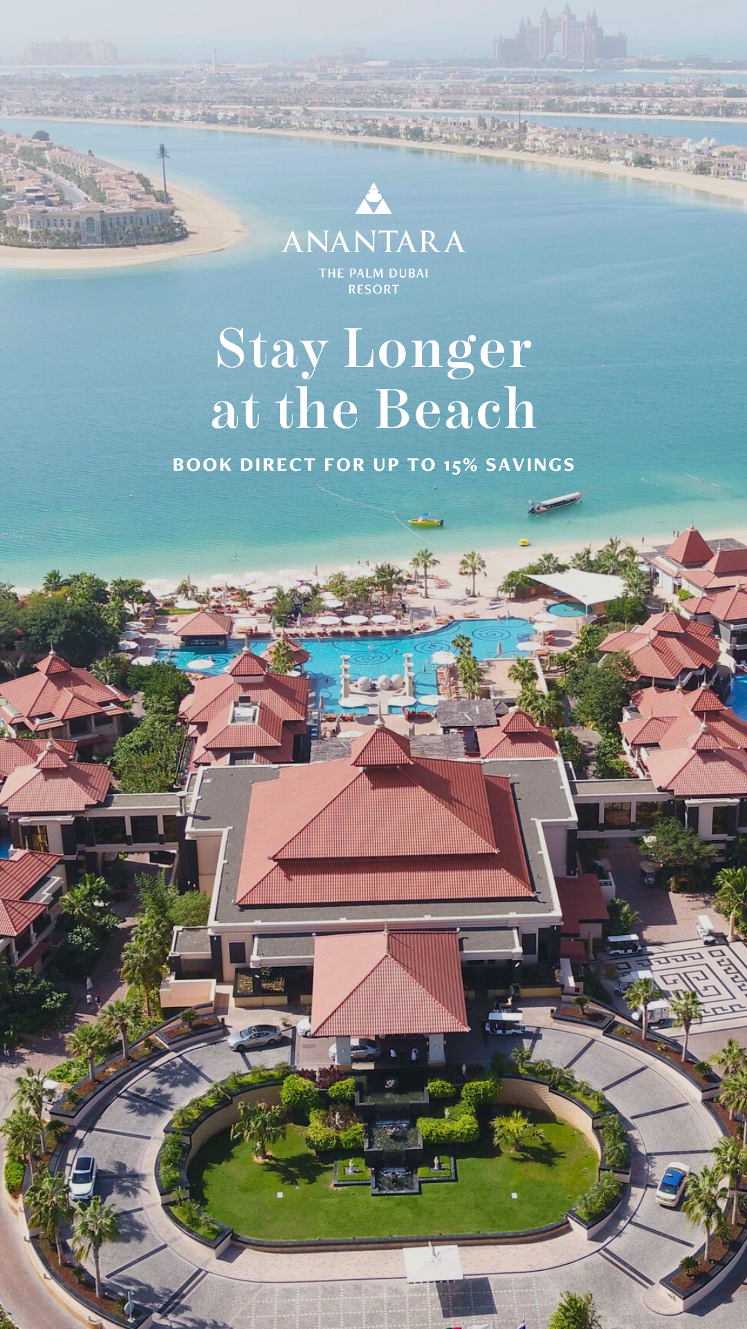 Anantara The Palm Dubai Resort Facebook ad