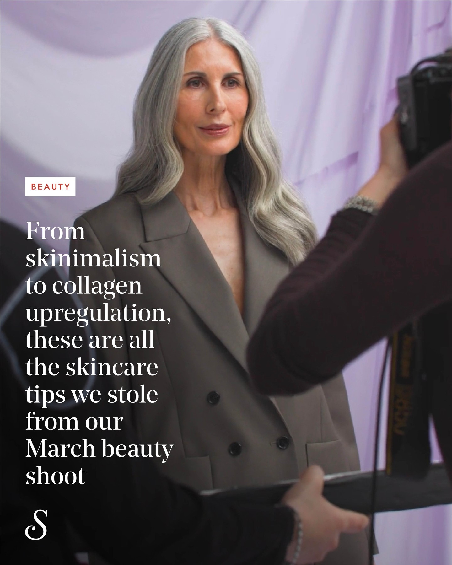 Stylist Facebook ad: At our March beauty shoot with Lancôme, as…