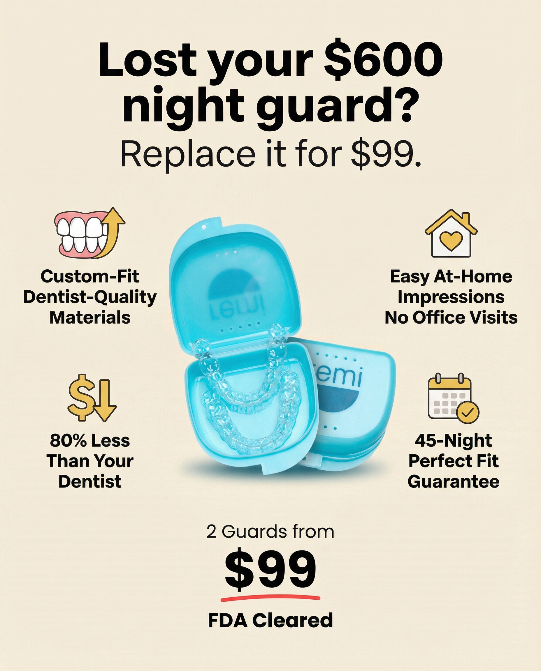 Remi Wellness Facebook ad: Replace It For Under $100