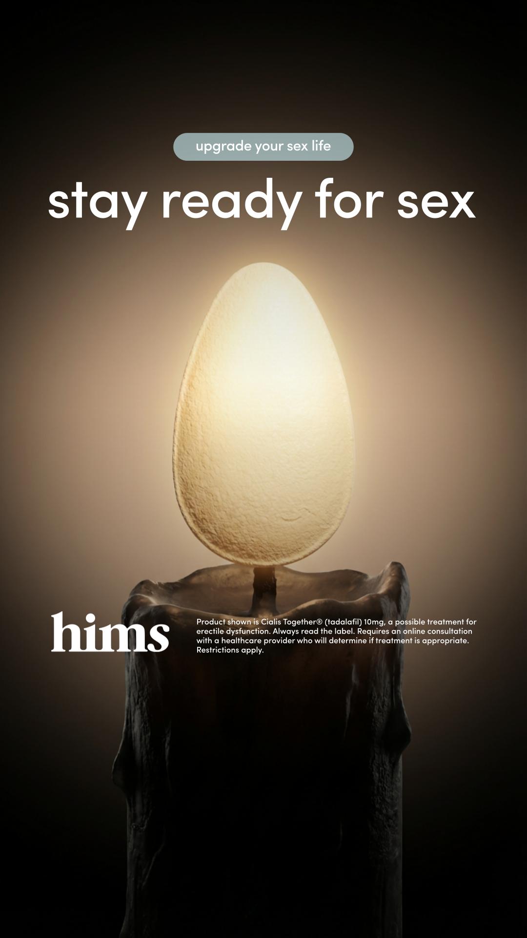 hims Facebook ad