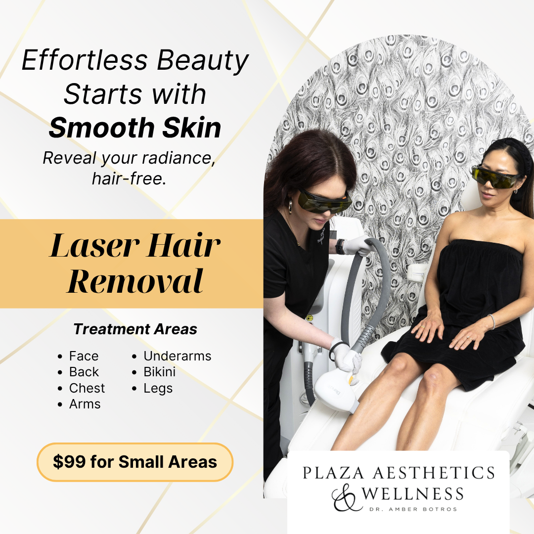 Plaza Aesthetics Facebook ad