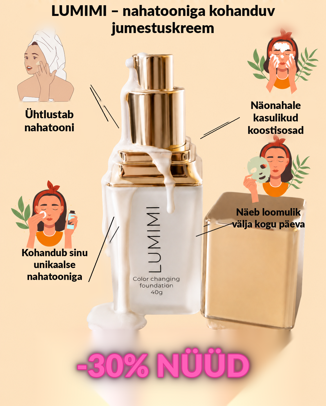 Lumimicosmetics Facebook ad