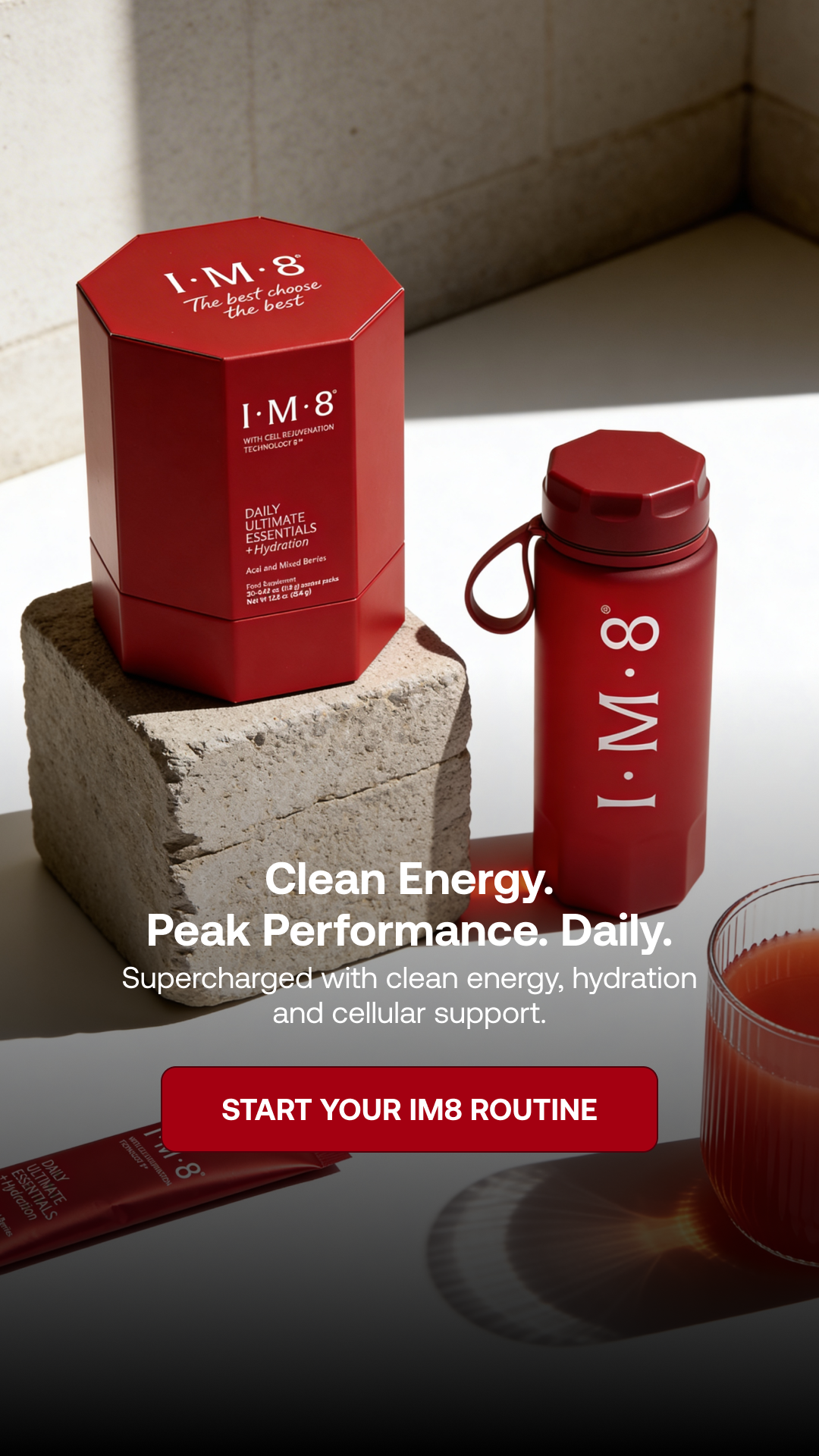 IM8 Health Facebook ad