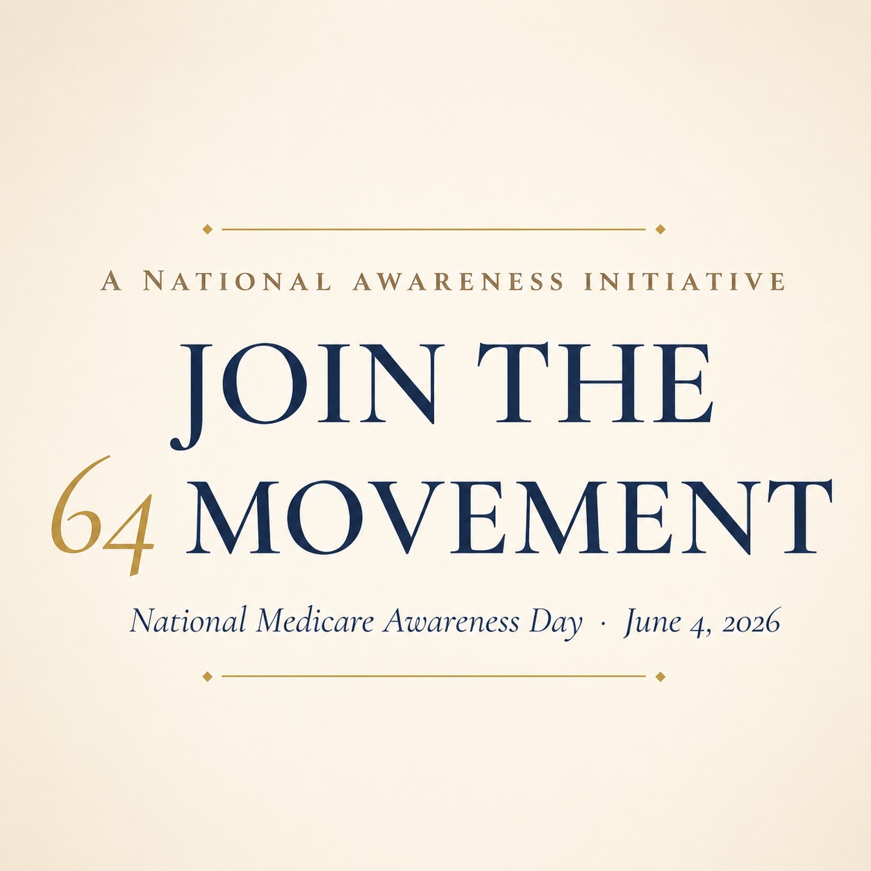 The 64 Movement Facebook ad