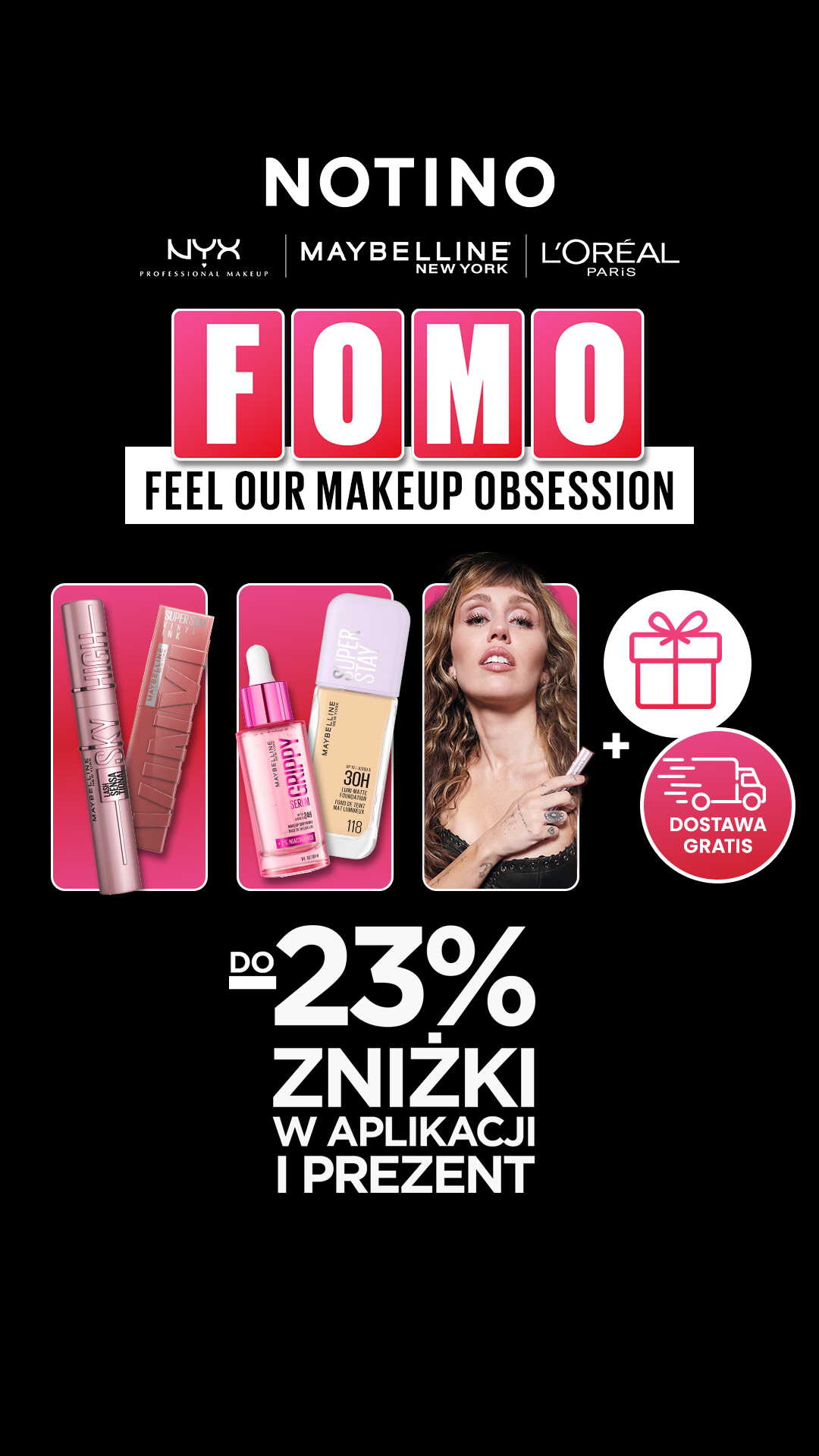 Notino Facebook ad