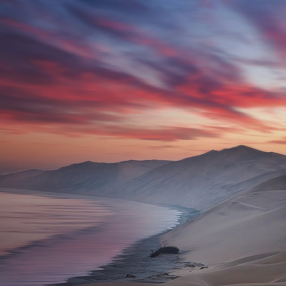 Sandwich Harbour Photography Tours Facebook ad: Capture the magic where the Namib Desert meets…