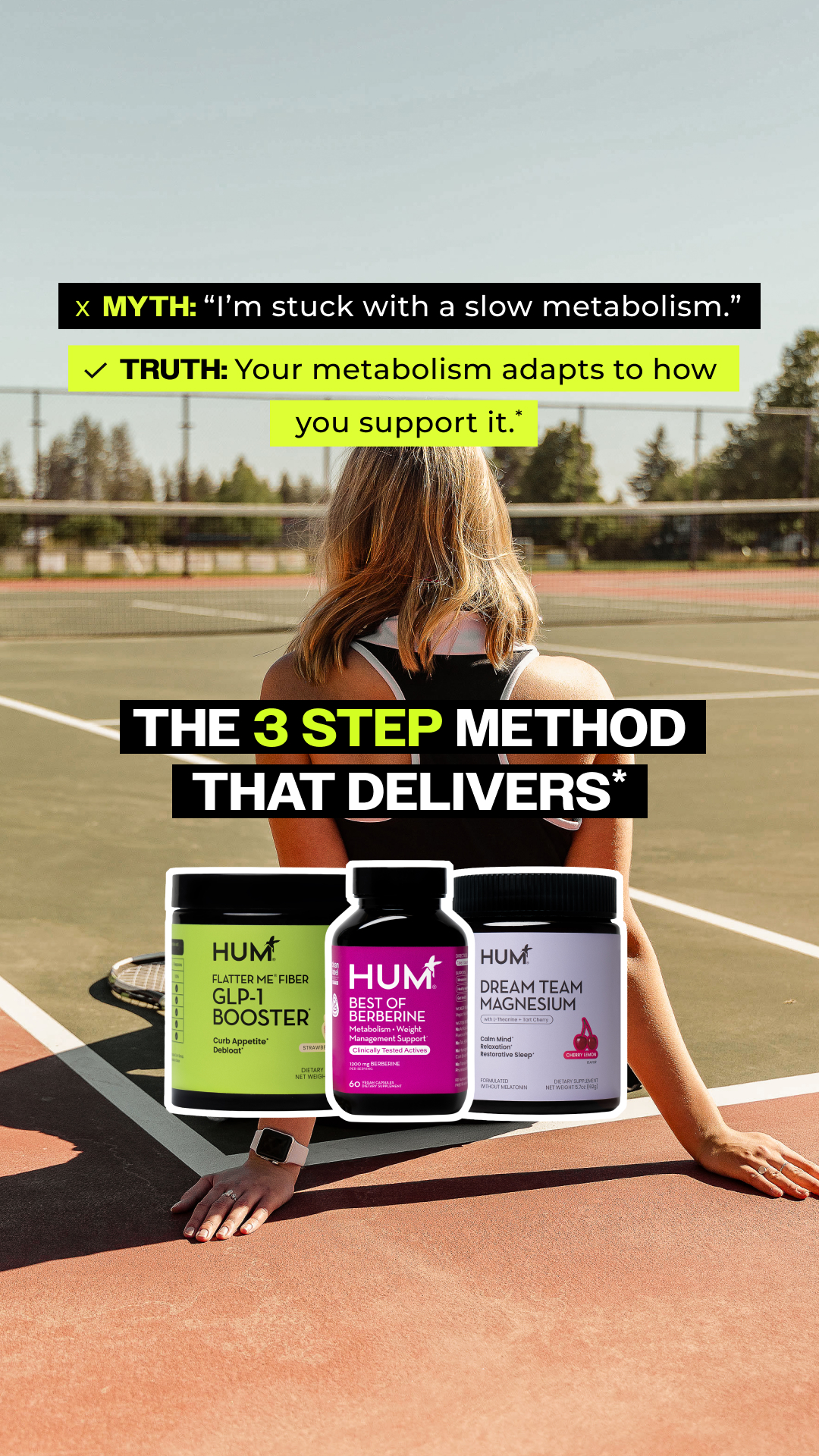 HUM Nutrition Facebook ad