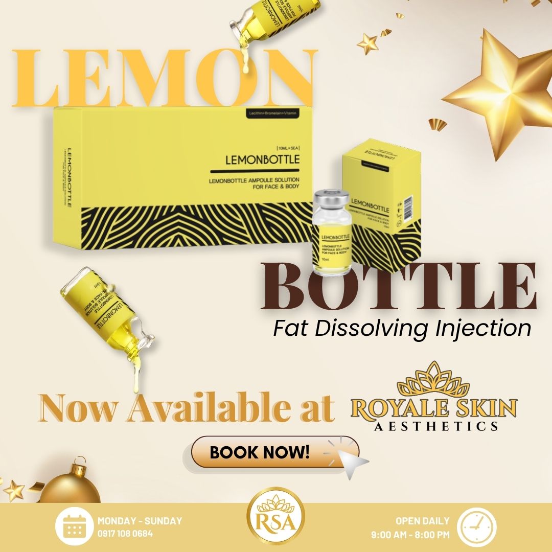 Royale Skin Aesthetics Beauty & Wellness Lounge - Angeles City Facebook ad: Bye stubborn fats, hello slim & sexy contour!