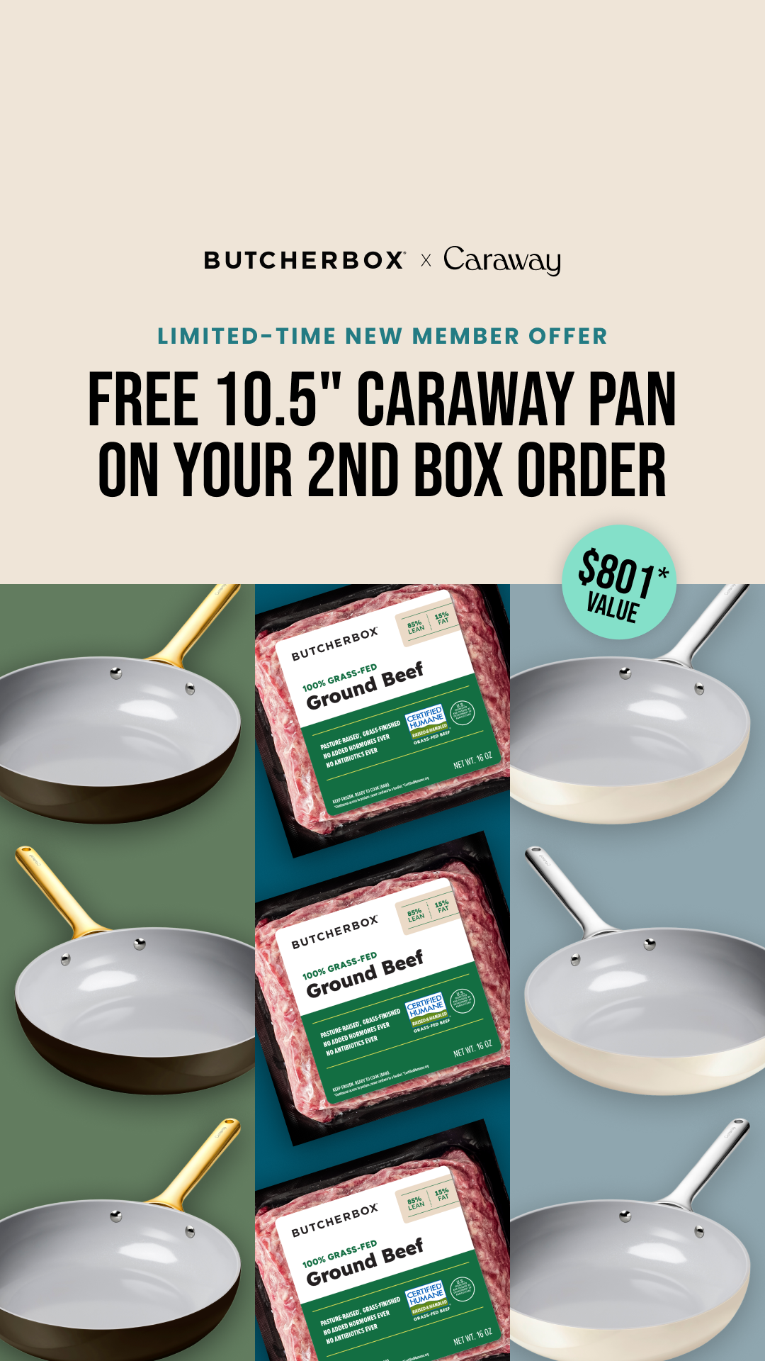 ButcherBox Facebook ad