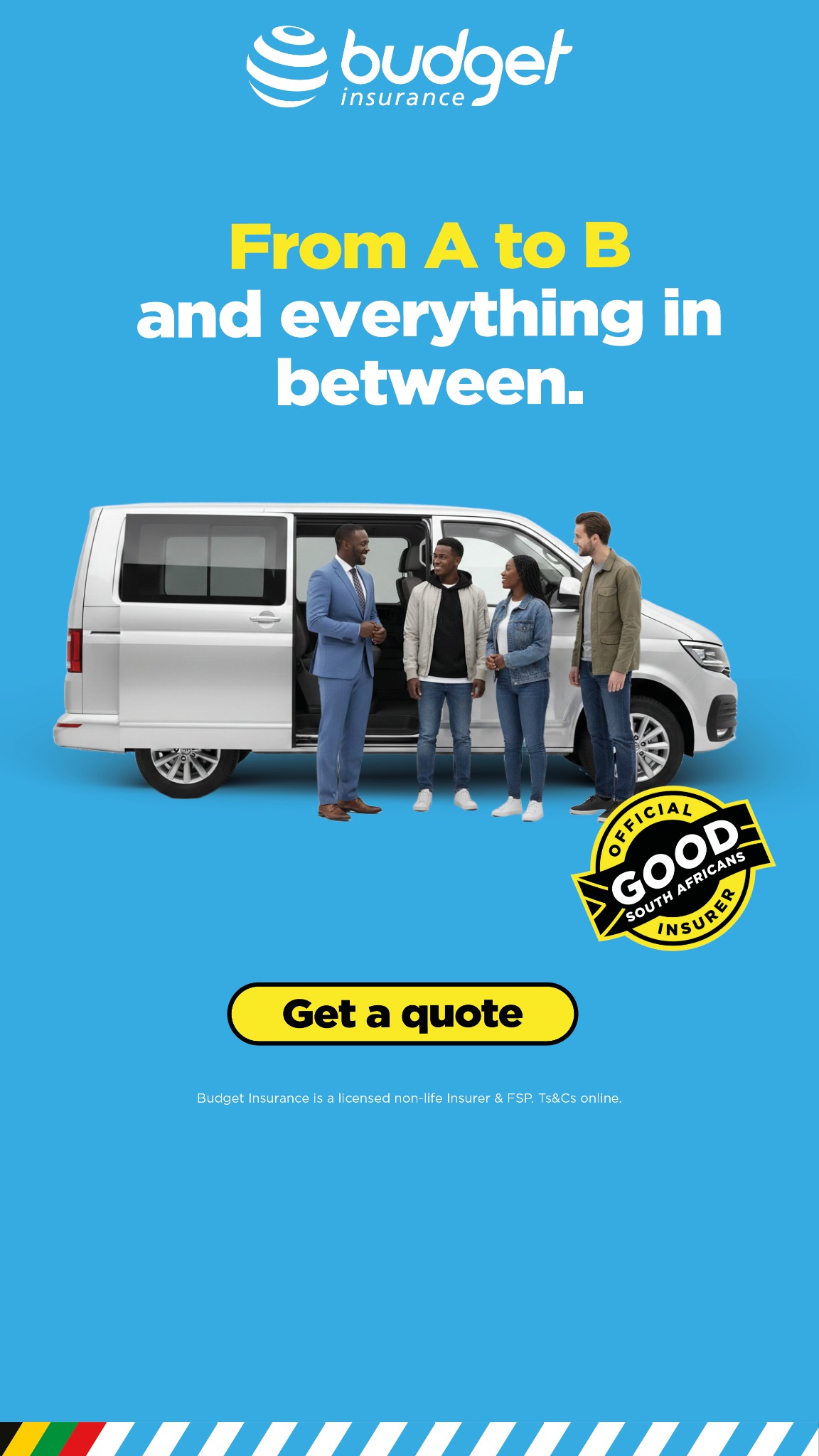Budget Insurance Facebook ad