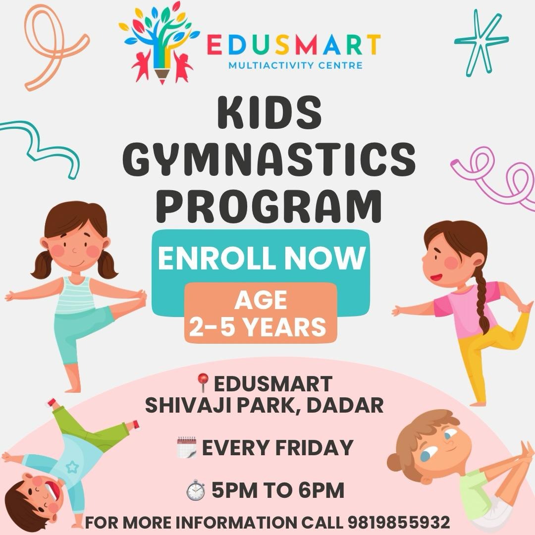 Edusmart Shivaji Park Facebook ad: Calling all little gymnasts!