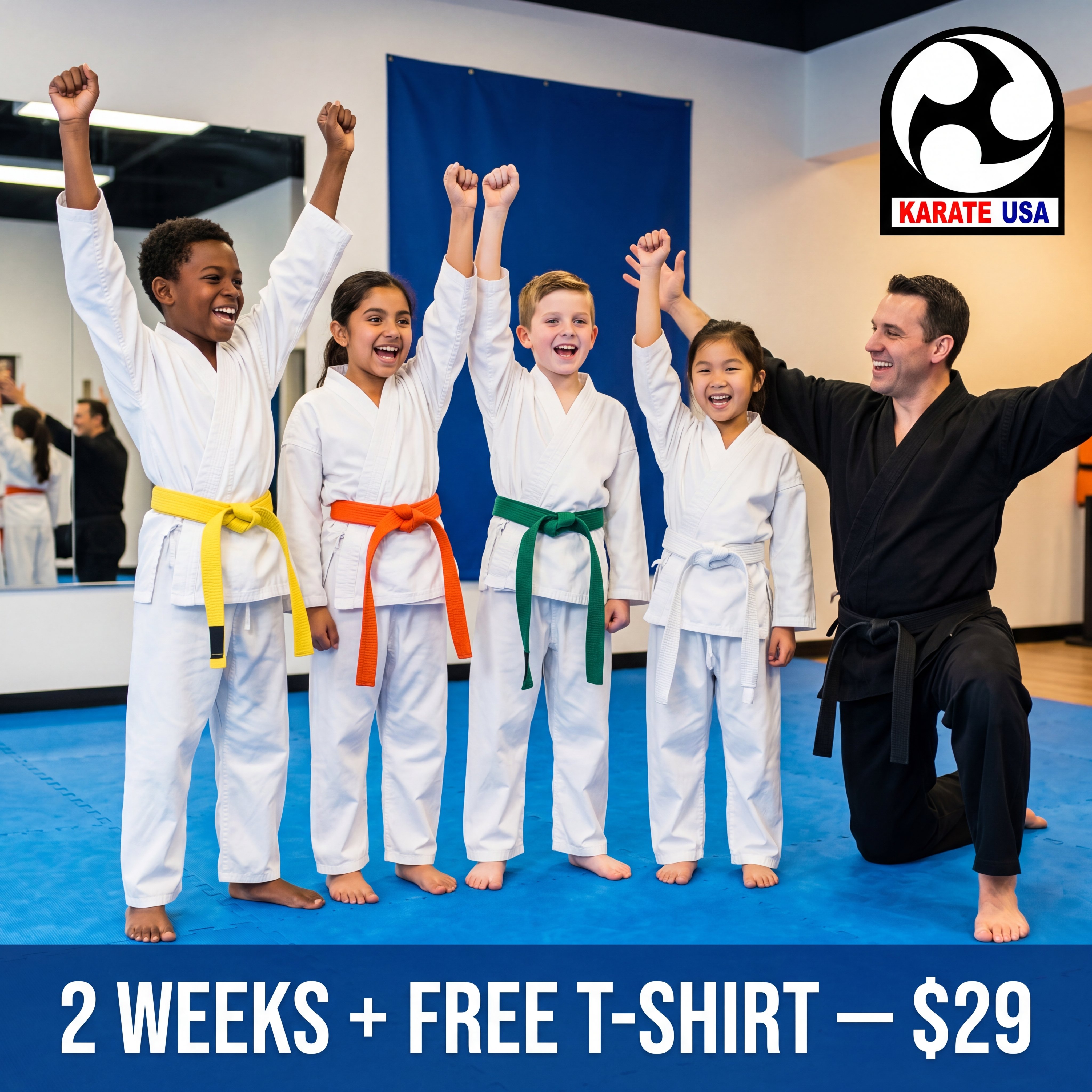 Karate USA Facebook ad