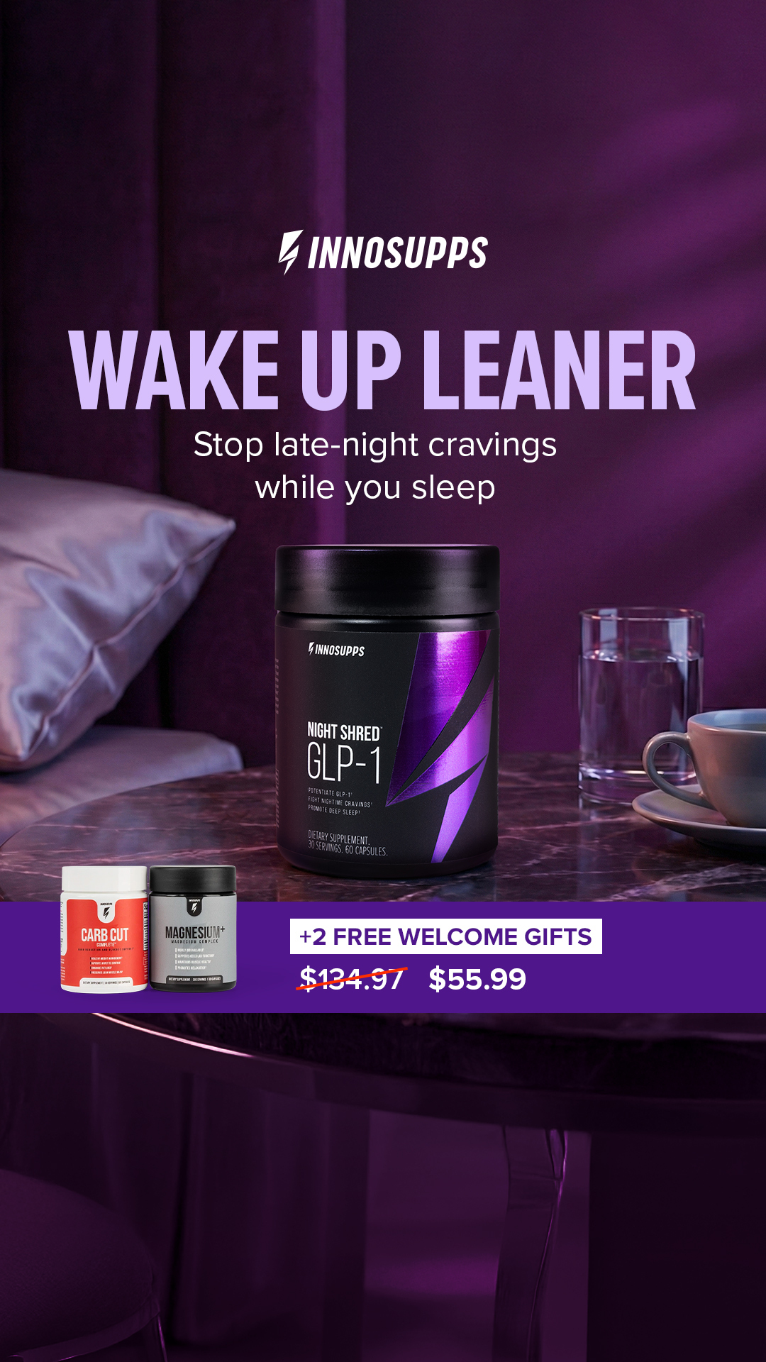 Inno Supps Night Shred Facebook ad