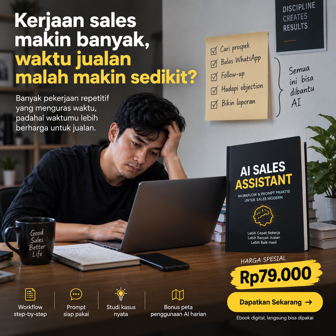Kios Kita COD Facebook ad: Rp79.000. Biar AI yang bantu pekerjaan belakang layar. Lo…